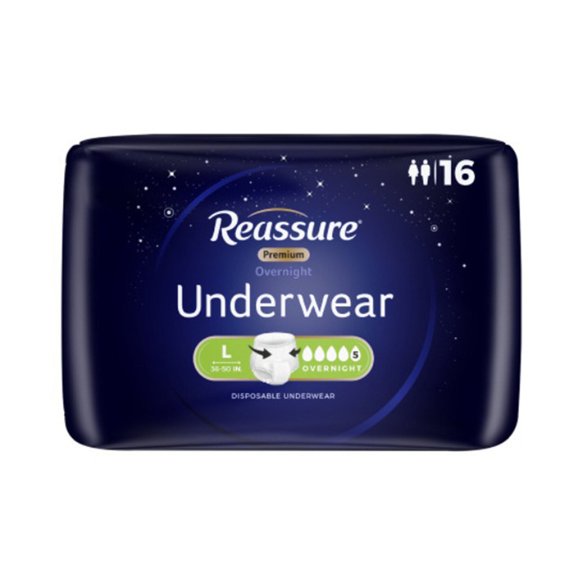 HDIS PHD - REXOUL Reassure® Premium Overnight Absorbent Underwear