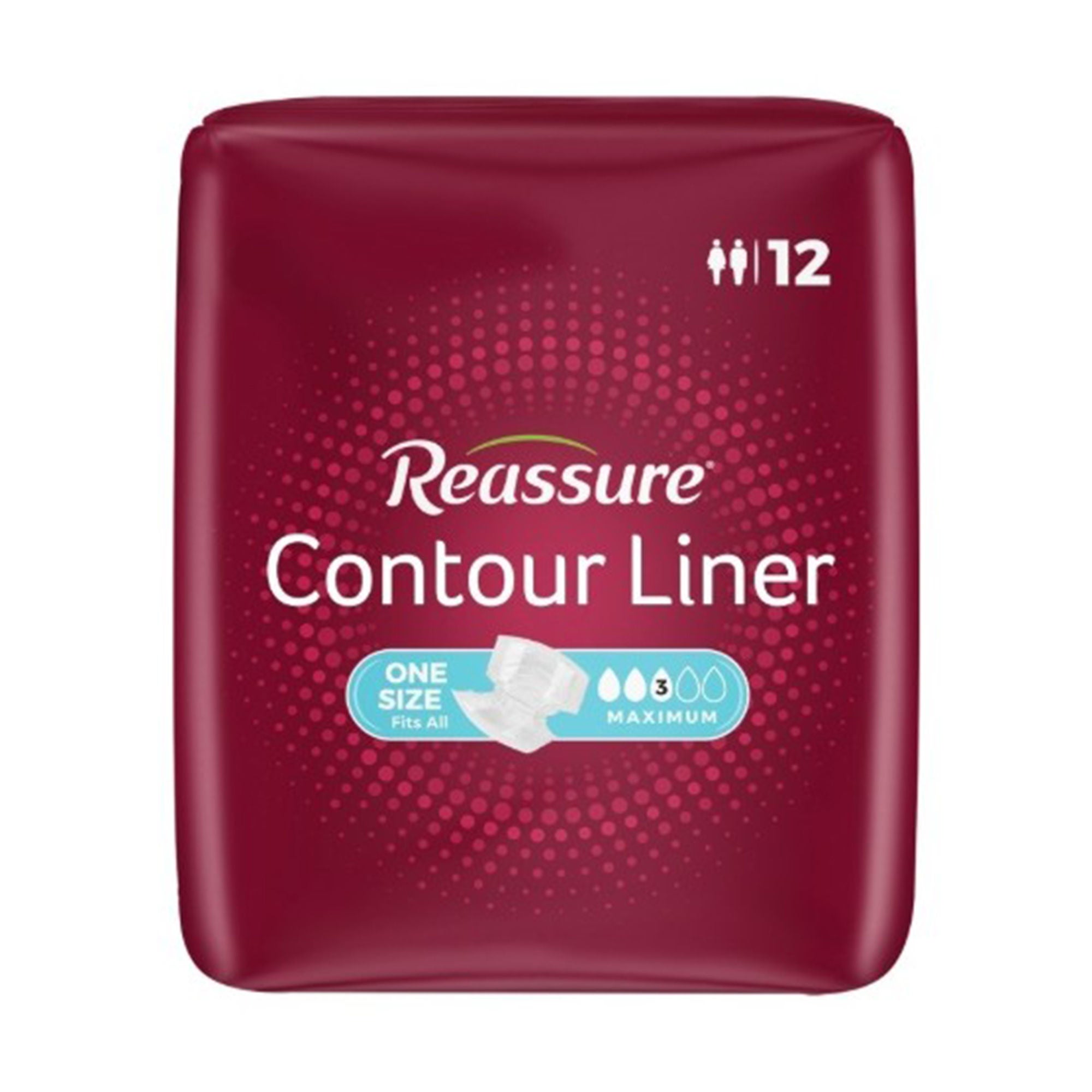 HDIS PHD - RETTC Reassure® Contour Liner for Urinary and Bowel Incontinence