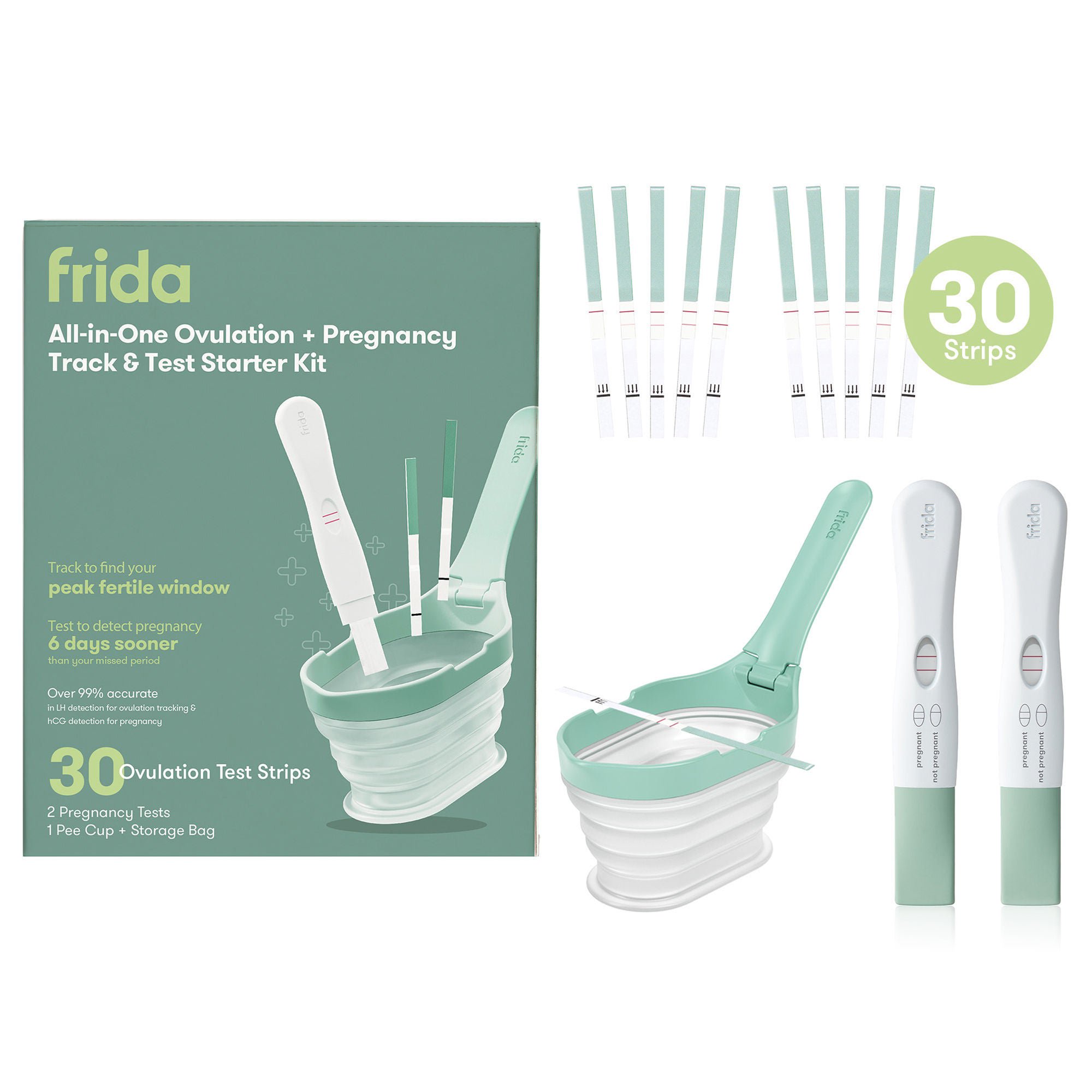 Frida Fertility Reproductive Health Test Kit 500001406 by Fridababy