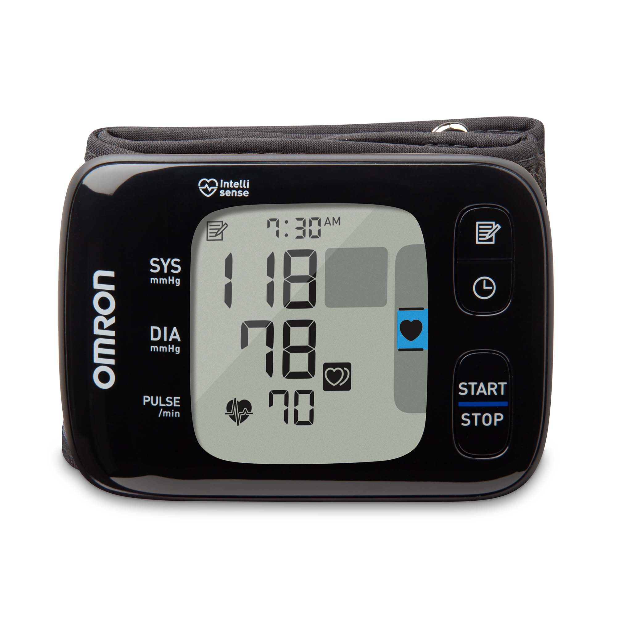 Emerson Healthcare - BP6350 Digital Blood Pressure Monitor Omron® 7 Series® Adult Cuff Wrist Nylon Cuff 13 to 21.5 cm Wrist Circumference Mobile
