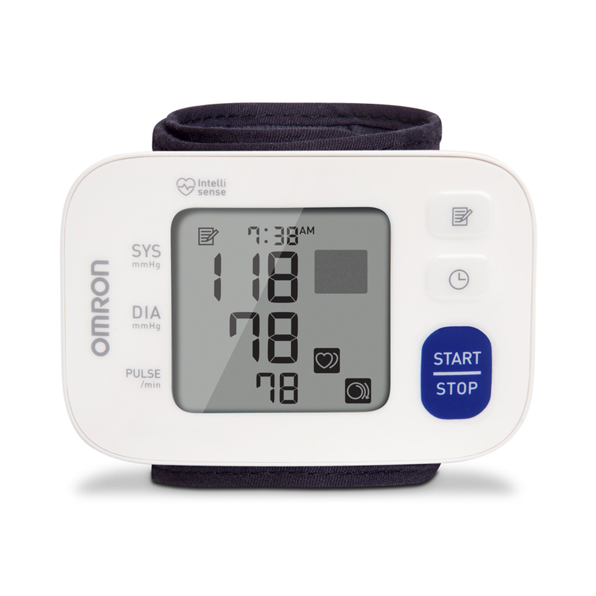 Emerson Healthcare - BP6100 Digital Blood Pressure Monitor Omron® 3 Series® Adult Cuff Wrist Nylon Cuff 13 to 21.5 cm Wrist Circumference Mobile