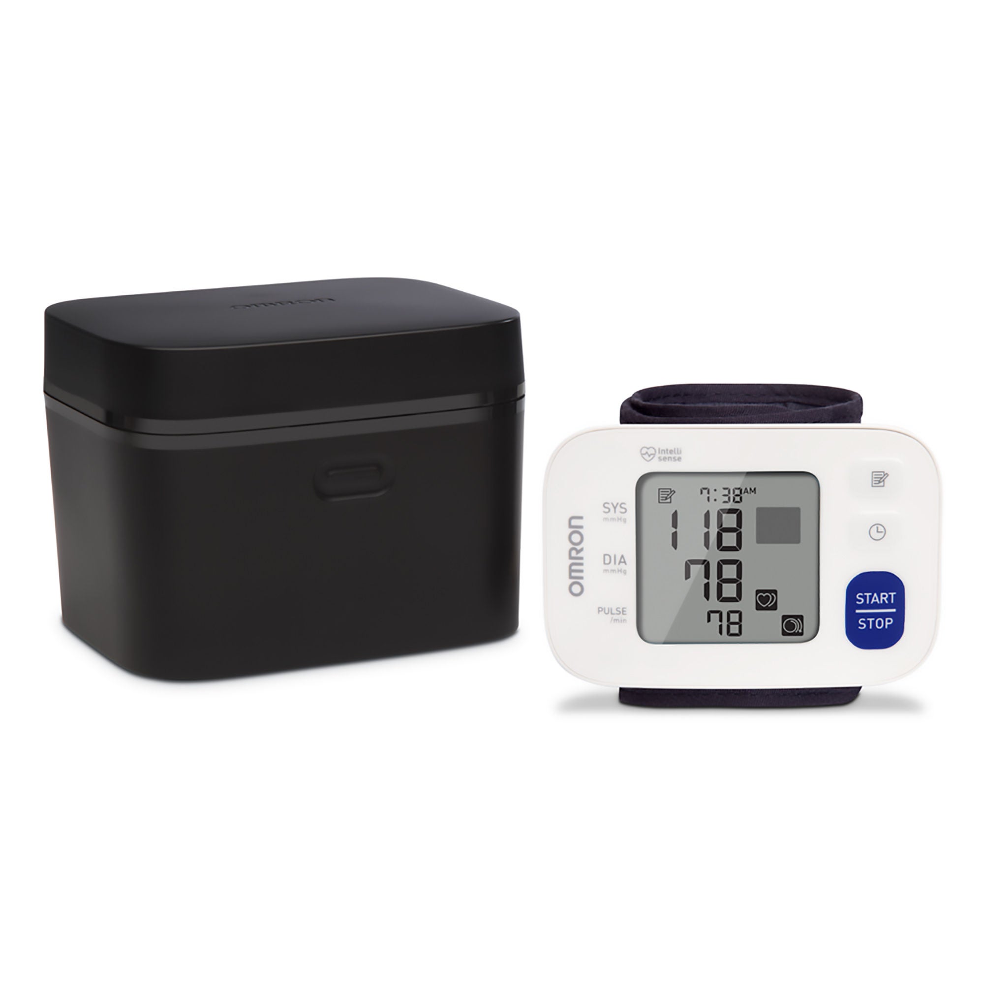Emerson Healthcare - BP6100 Digital Blood Pressure Monitor Omron® 3 Series® Adult Cuff Wrist Nylon Cuff 13 to 21.5 cm Wrist Circumference Mobile