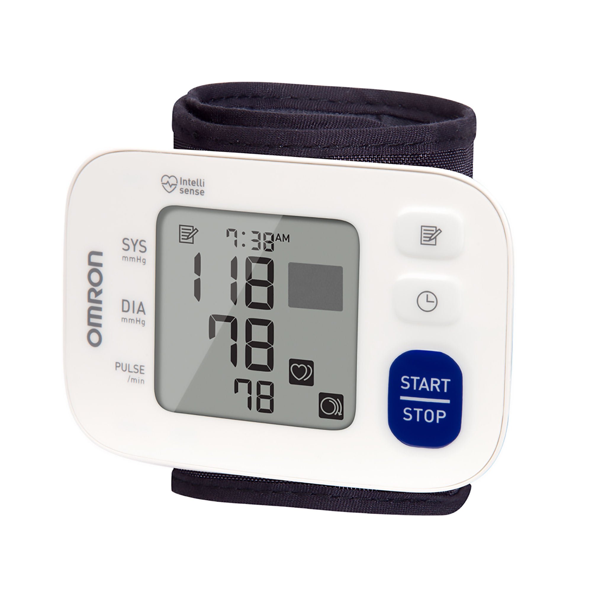 Emerson Healthcare - BP6100 Digital Blood Pressure Monitor Omron® 3 Series® Adult Cuff Wrist Nylon Cuff 13 to 21.5 cm Wrist Circumference Mobile