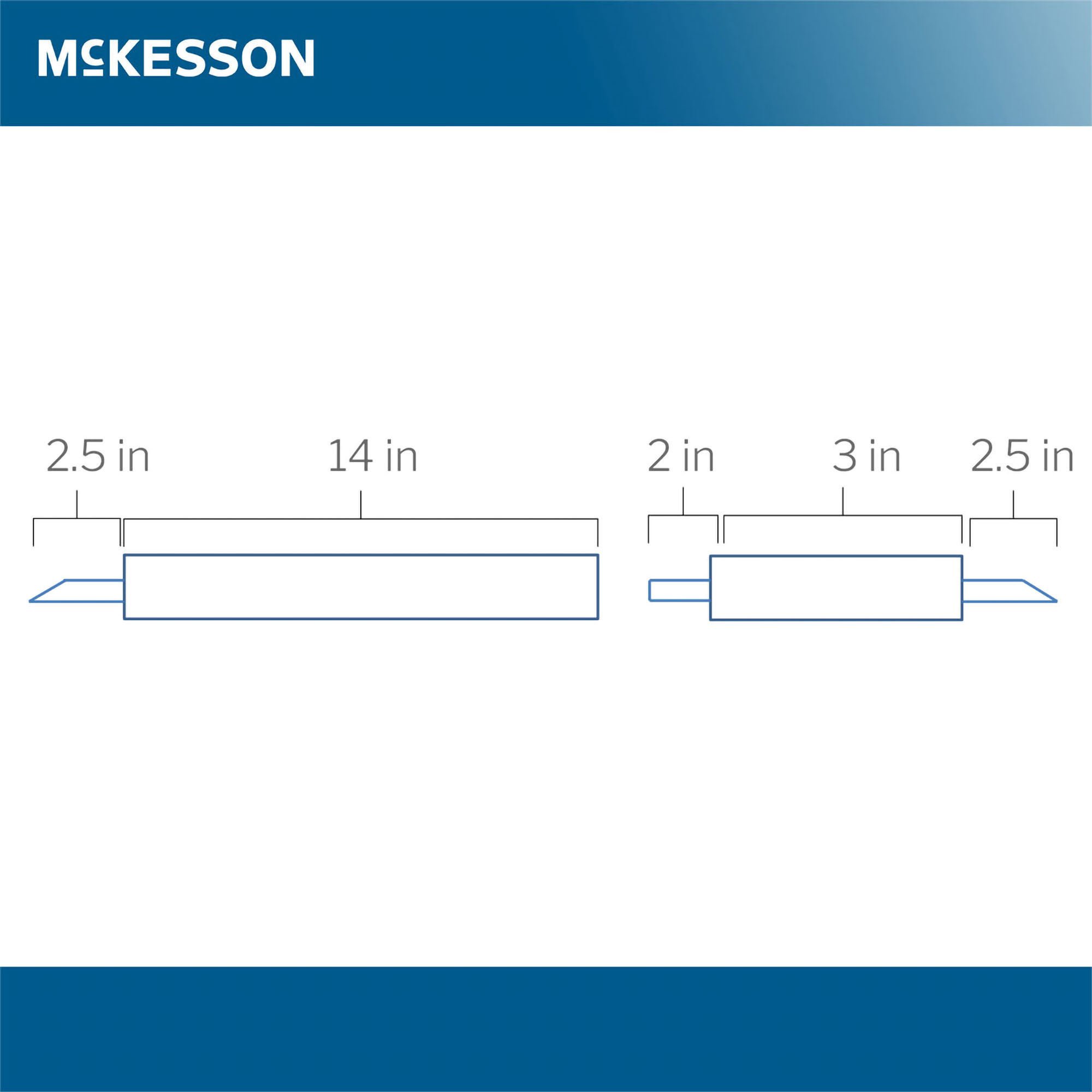 McKesson Brand - 16-441 Tracheostomy Tube Holder McKesson 1 X 17 Inch Pediatric
