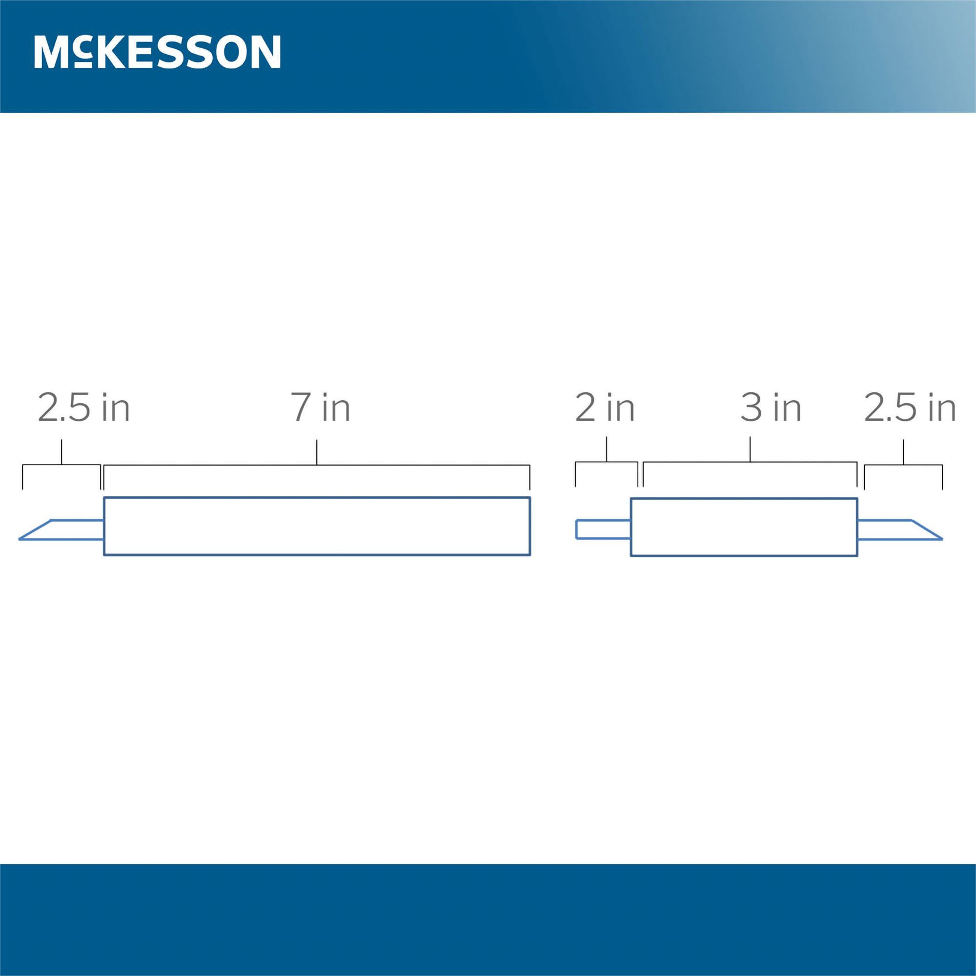 McKesson Brand - 16-442 Tracheostomy Tube Holder McKesson 3/4 X 10 Inch Neonate