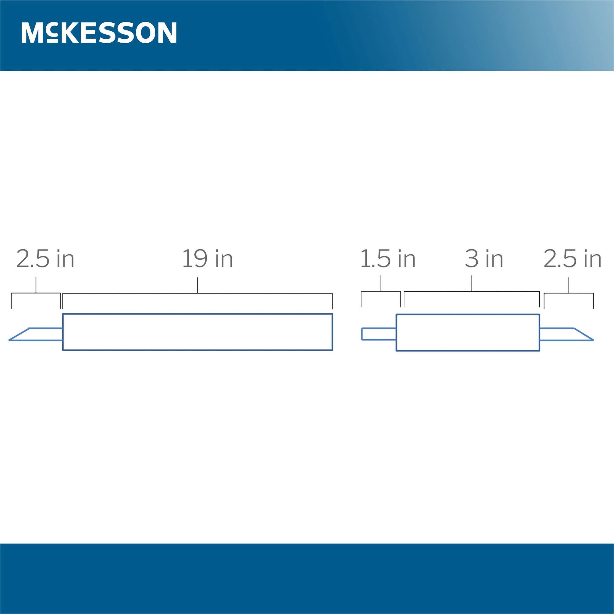 McKesson Brand - 16-444 Tracheostomy Tube Holder McKesson 1-1/2 X 25-1/2 Inch Bariatric Adult