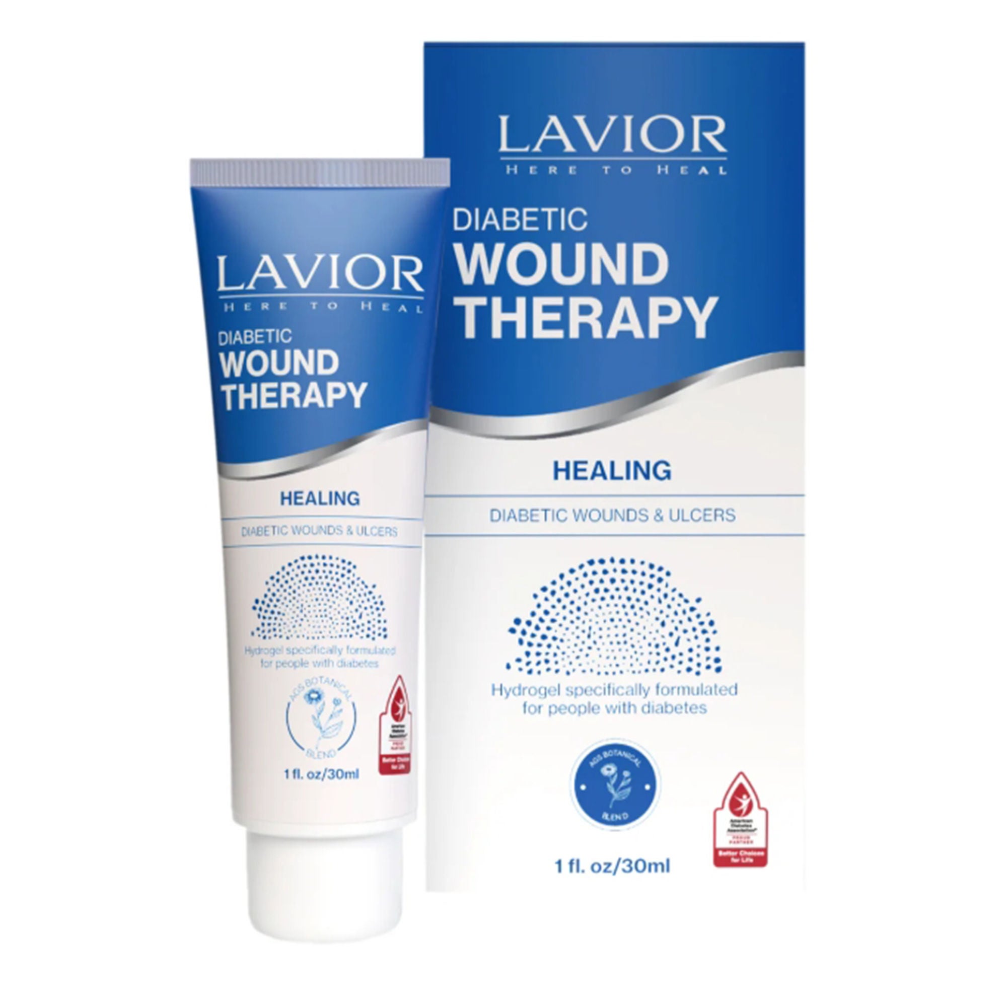 Lavior Pharma Inc - DWG10US1 Hydrogel Dressing Lavior Diabetic Wound Therapy 1 oz. Gel / Amorphous NonSterile