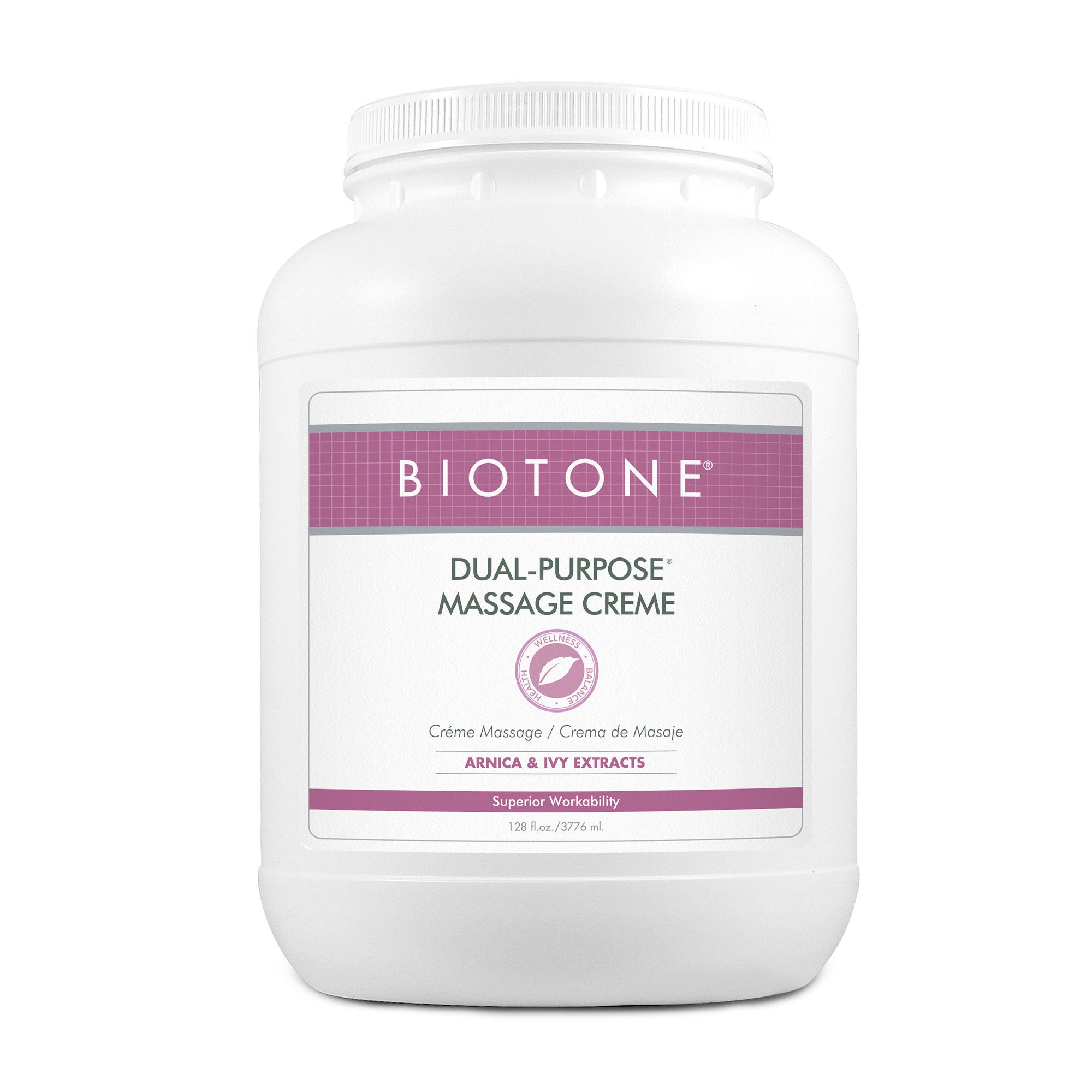 Natural Thoughts Inc - DPC1G Biotone® Dual-Purpose Massage Crème with Arnica and Ivy Extracts