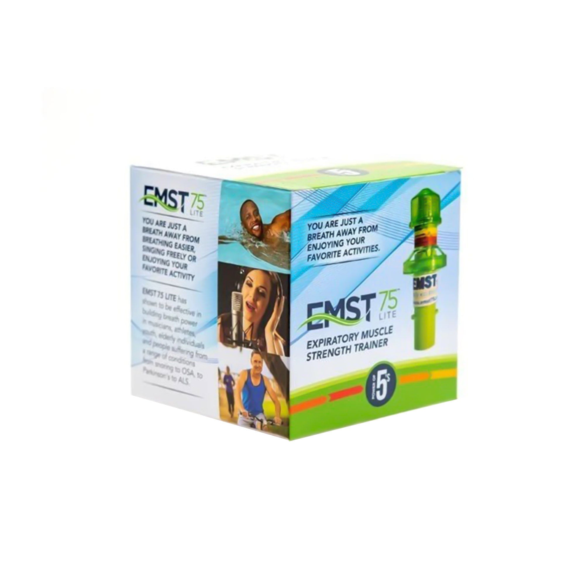 Performance Health - 7022280 Respiratory Muscle Trainer EMST75 Lite Adult Mouthpiece