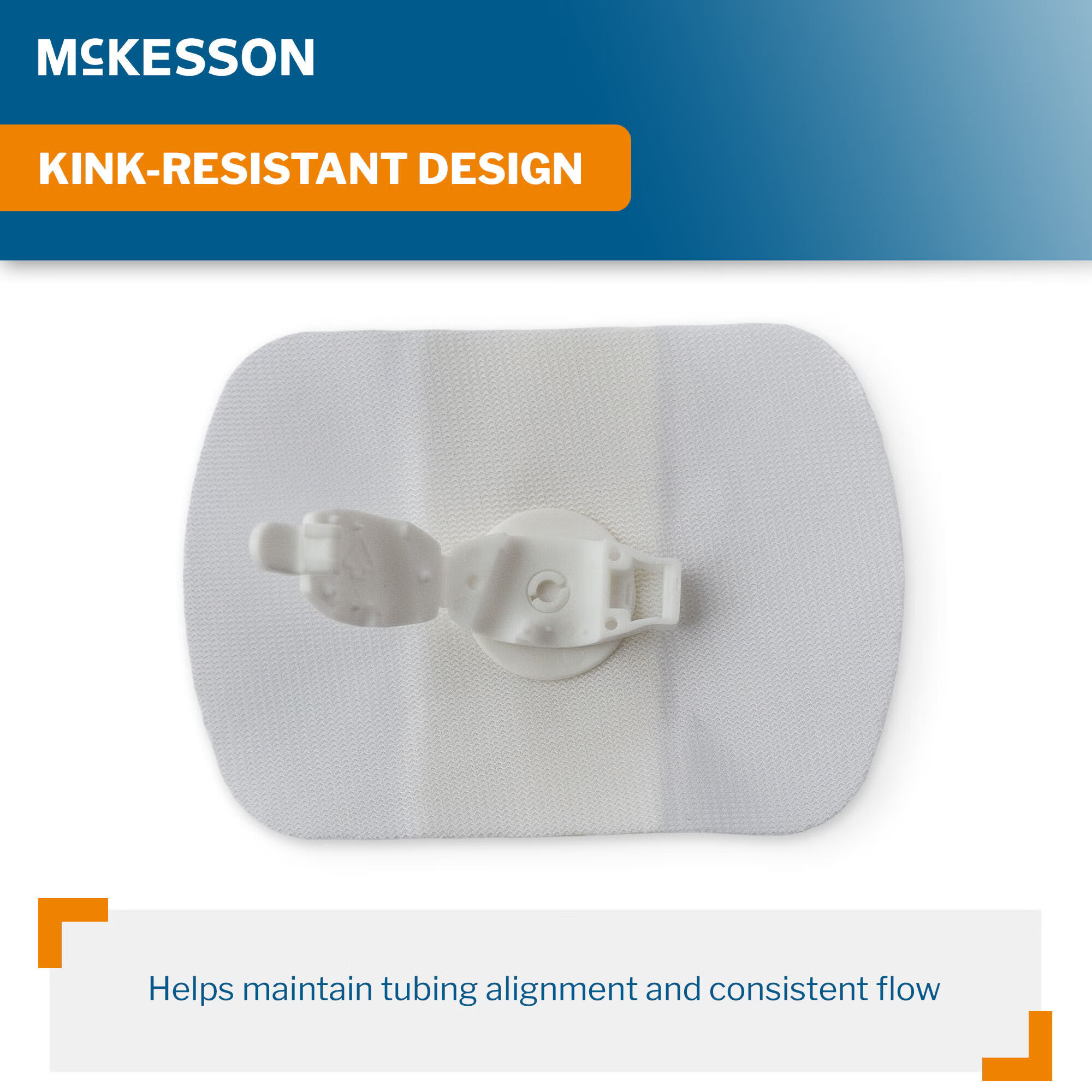McKesson Brand - FSL02 Foley Catheter Stabilization Device McKesson 2-way Foley Catheter Stabilization Device with Tricot Adhesive Pad, (1) Alcohol Prep Pad, One Size Fits Most, NonSterile For Silicone and Latex Foley Catheters