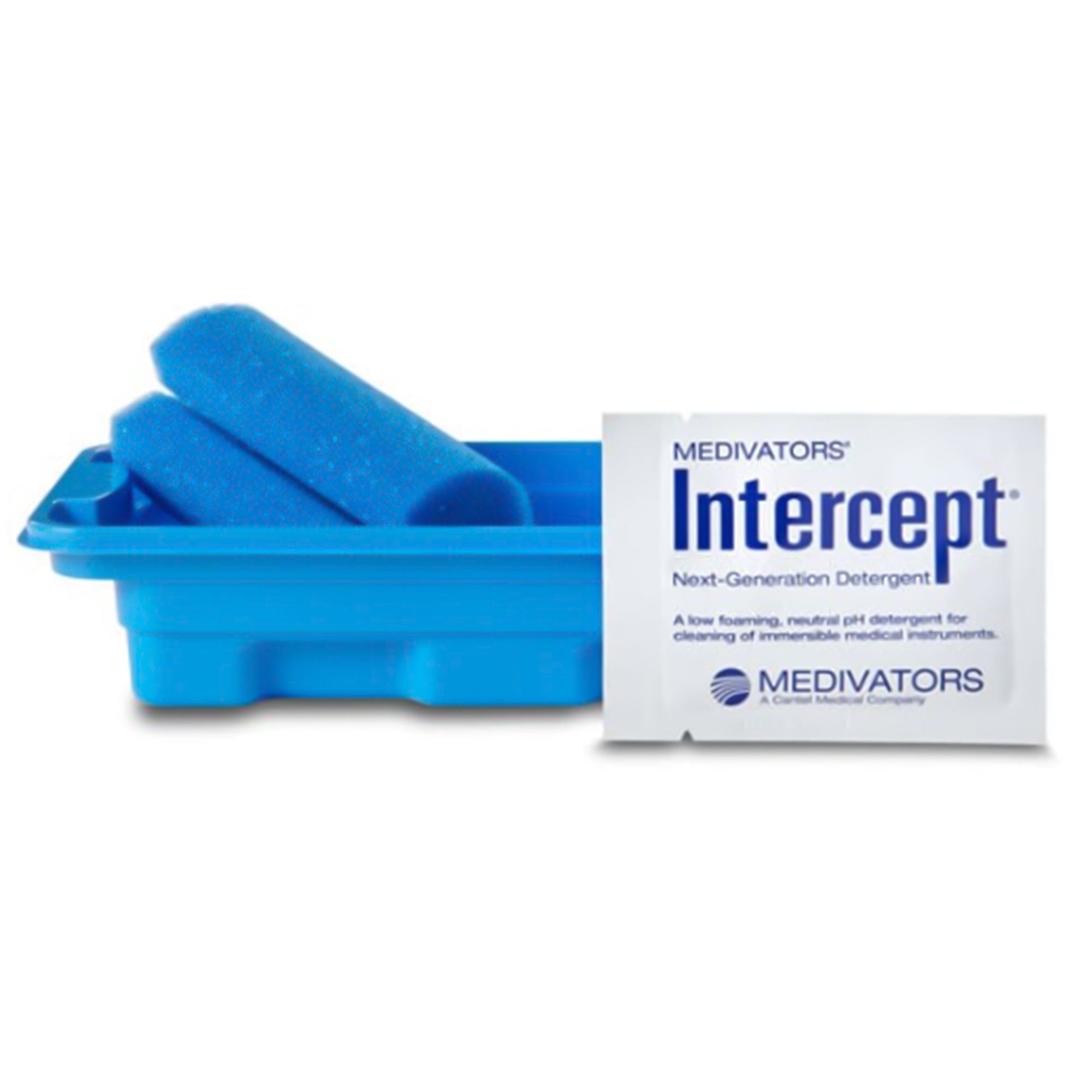Steris - 100902 Endoscope Sponge Kit with Enzymatic Detergent Intercept™ Tubular For Immersible Medical Instruments