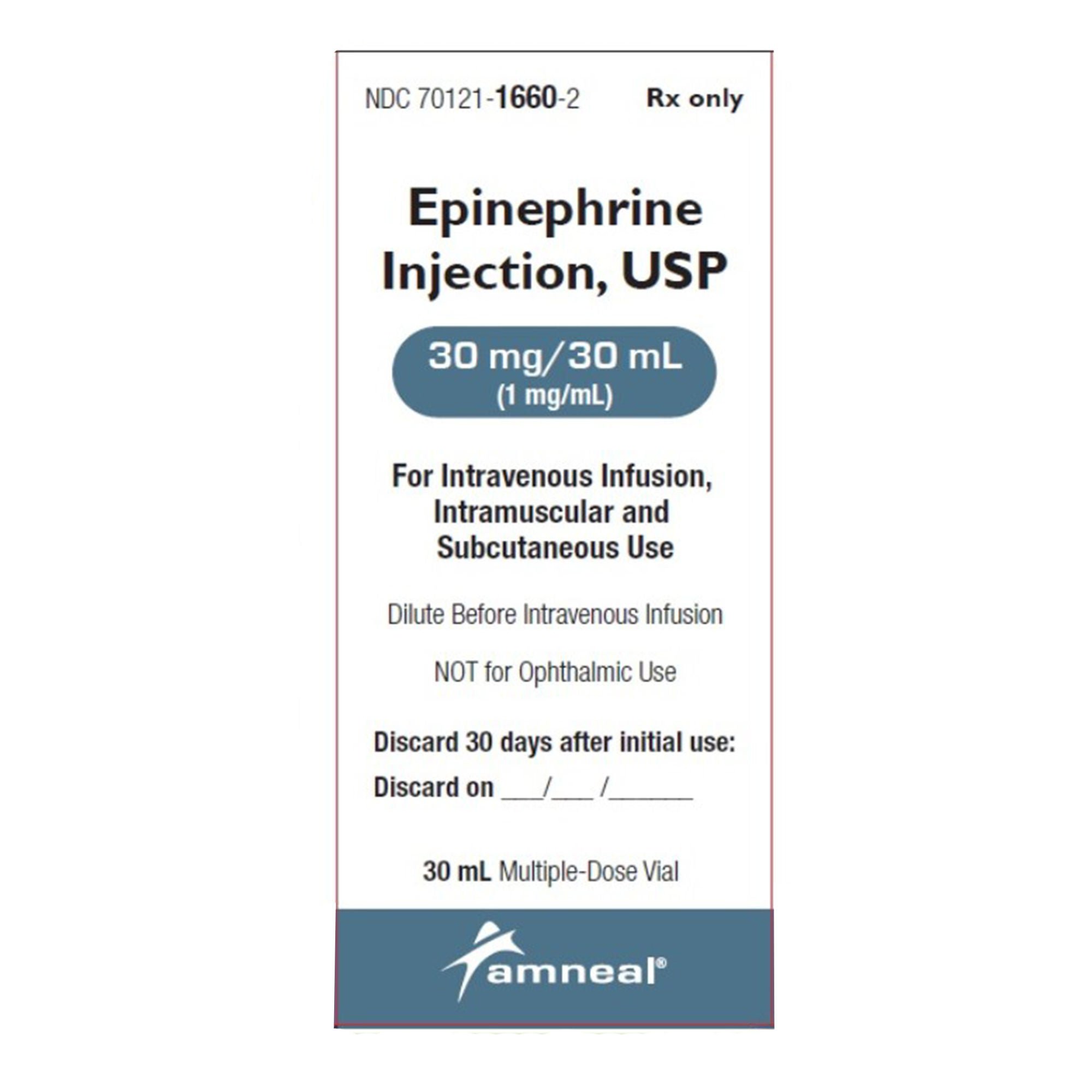 Alpha and Beta Adrenergic Agonist 70121166002 by Amneal Pharmaceuticals