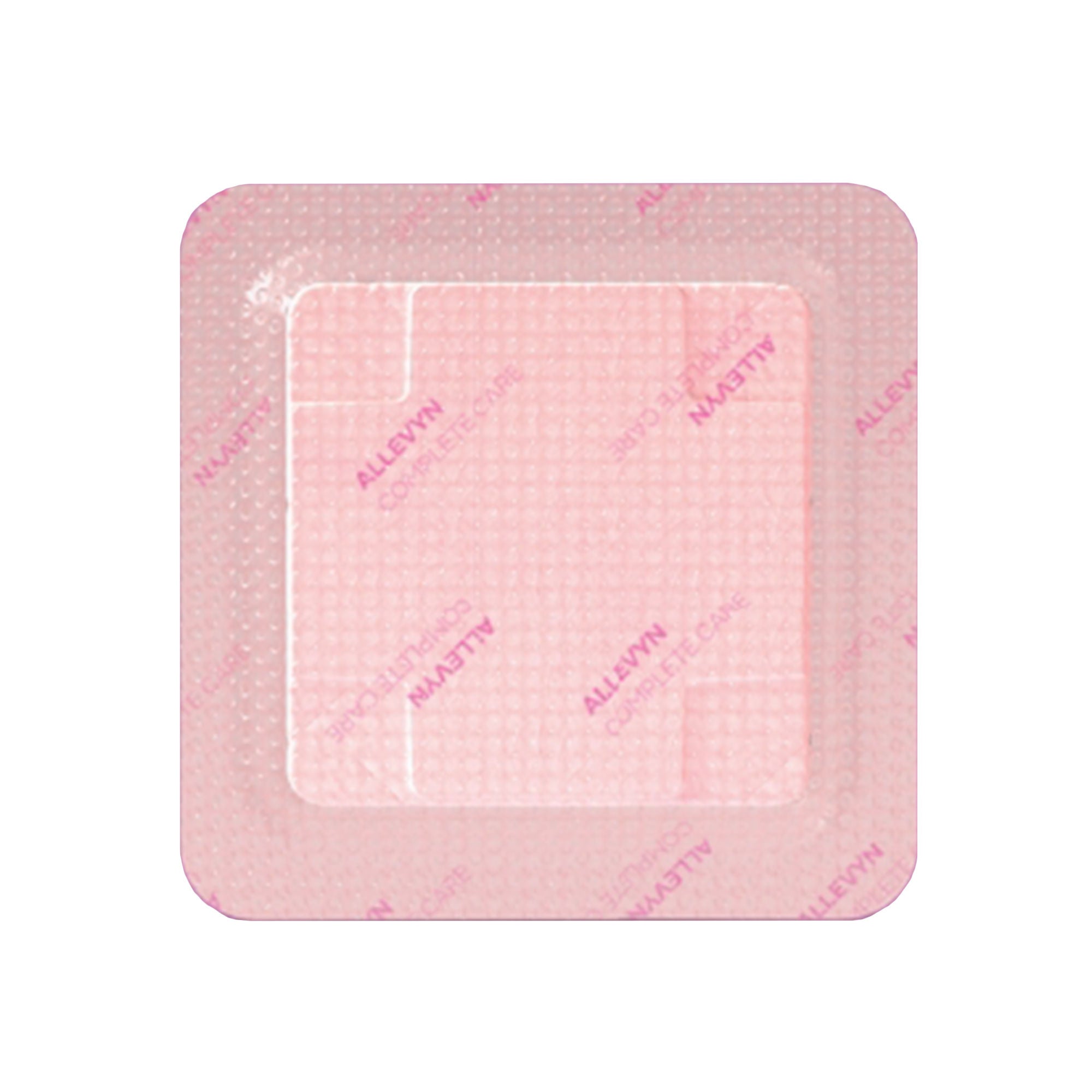 Smith & Nephew - 66807696 Foam Dressing Allevyn Complete Care 4 X 4 Inch With Border Film Backing Silicone Adhesive Square Sterile