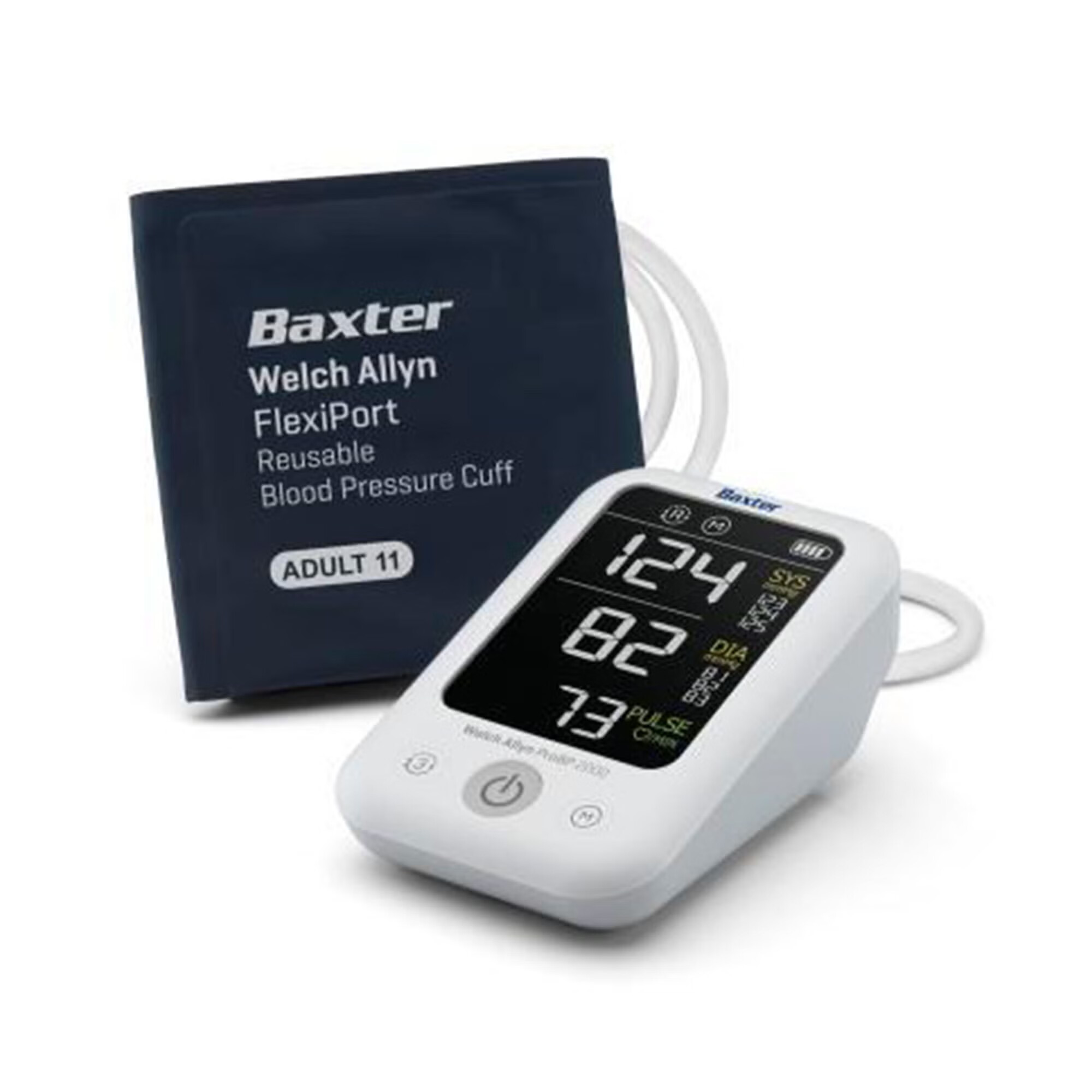 Welch Allyn - 2000 PLUS-A Digital Blood Pressure Monitor Hillrom-Welch Allyn Multiple Sizes Arm Nylon Cuff Various Sizes Desk Model