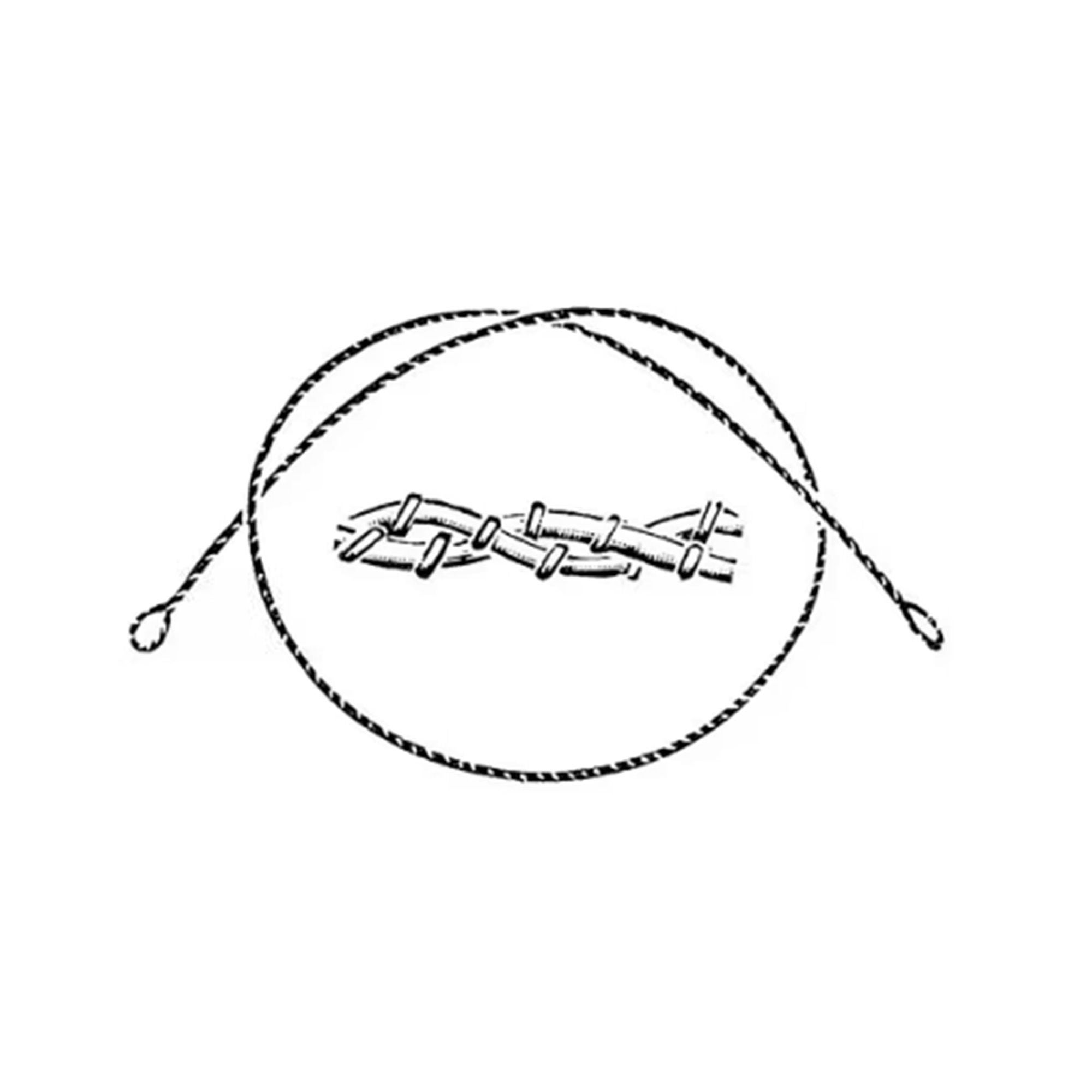 Integra Lifesciences-Jarit - 260106 Gigli Wire Saw Blade Jarit® Stille-Type Stainless Steel NonSterile Reusable Flexible Spiral
