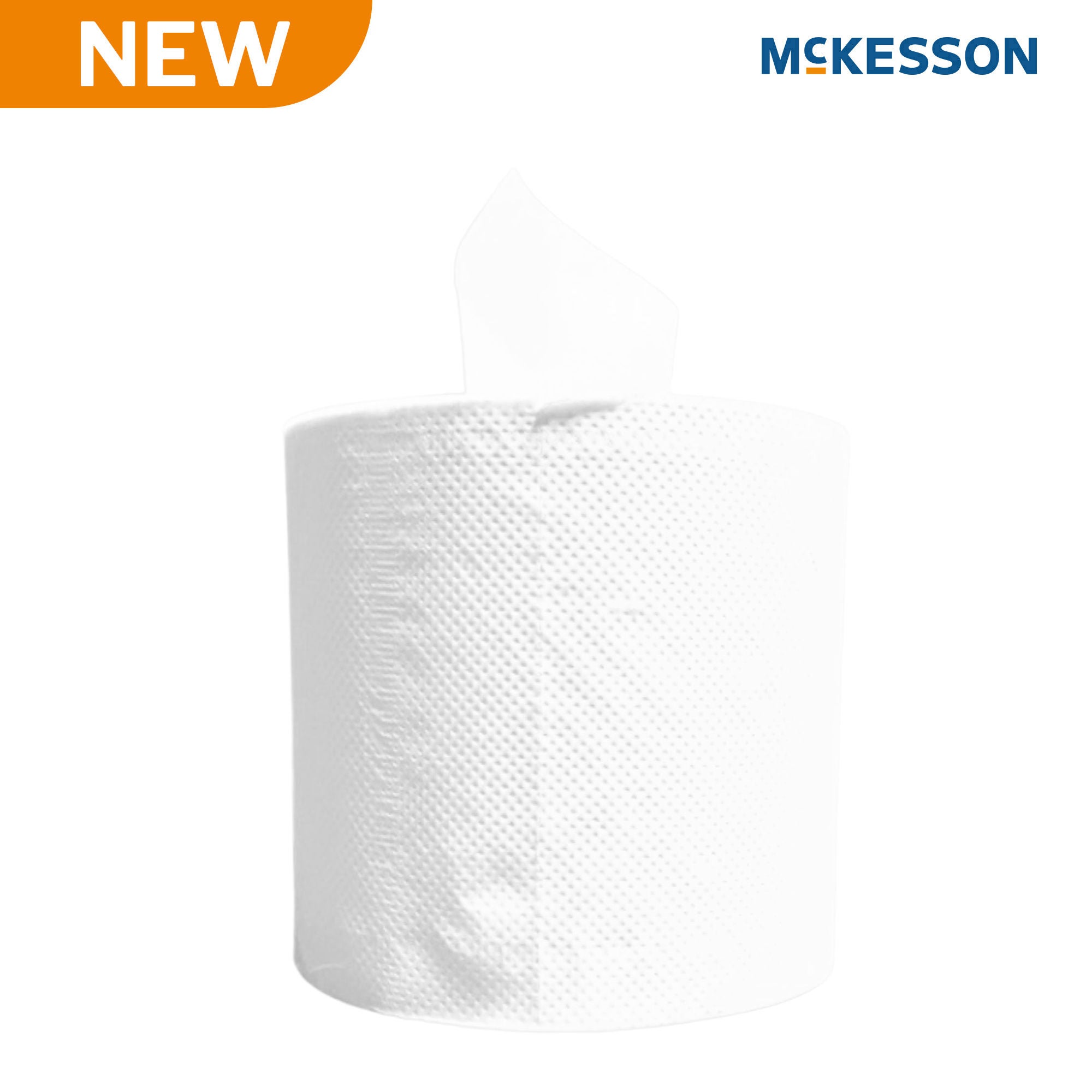 McKesson Brand - FS-CPWHITE600 Paper Towel McKesson Perforated Roll 7-5/8 Inch X 600 Foot