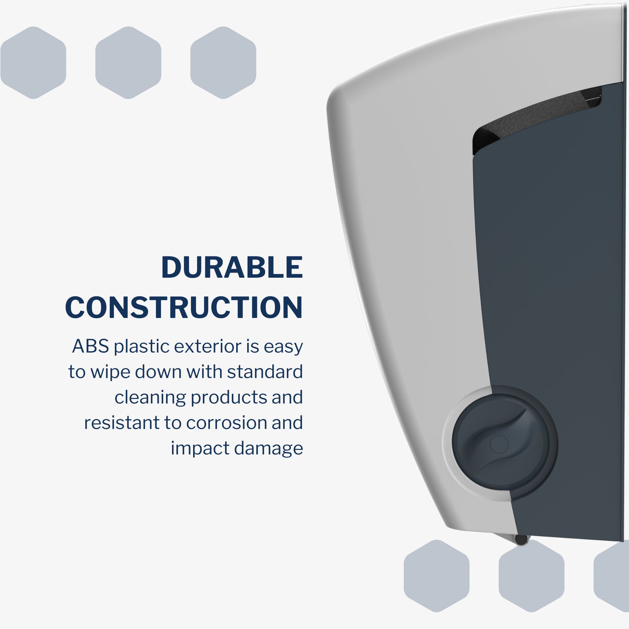 McKesson Brand - FS-HWUNMANWHITE Paper Towel Dispenser McKesson Wall Mount Hardwound Paper Towel