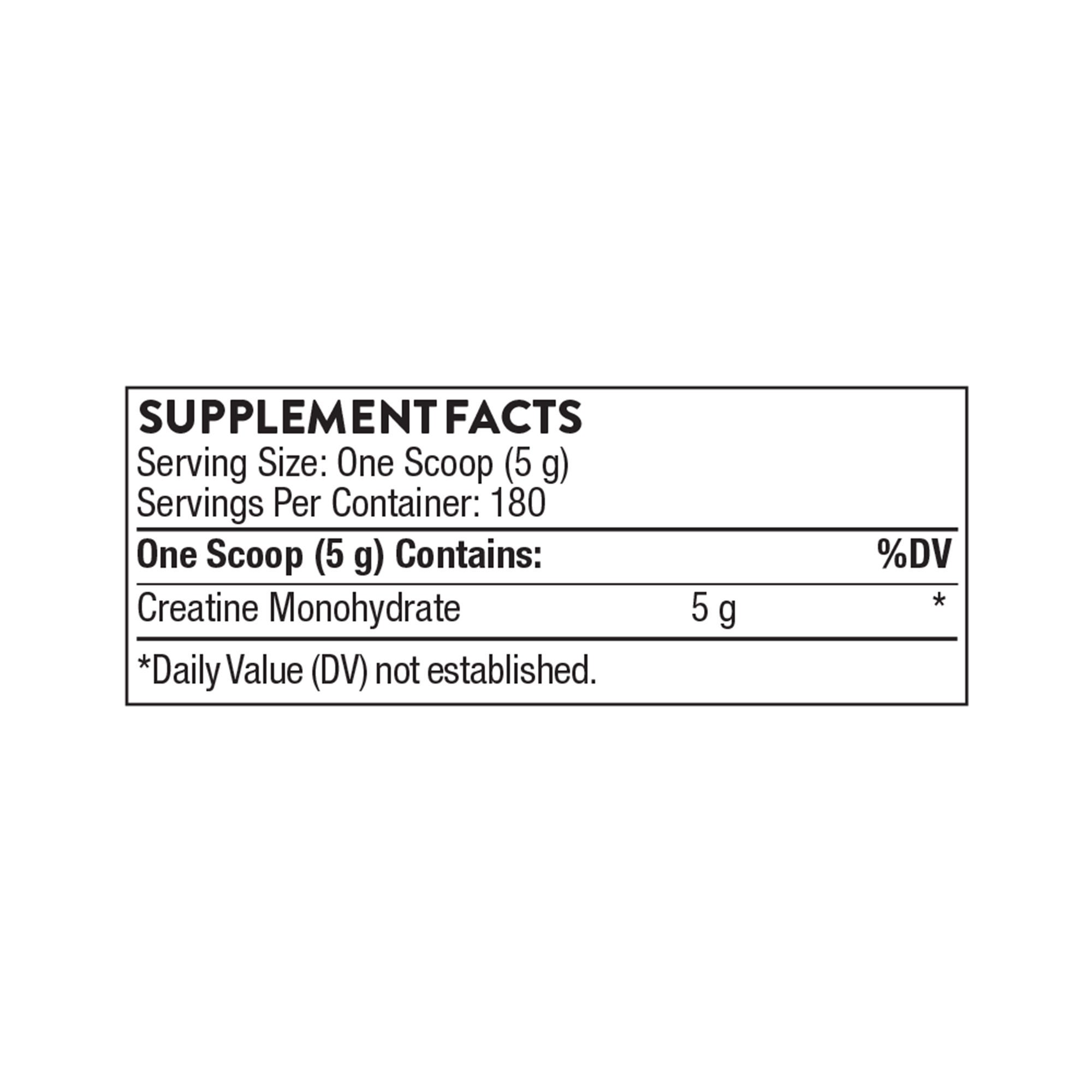 Thorne Research Inc - SF904 Oral Supplement THORNE® Creatine Unflavored Powder 32 oz. Canister