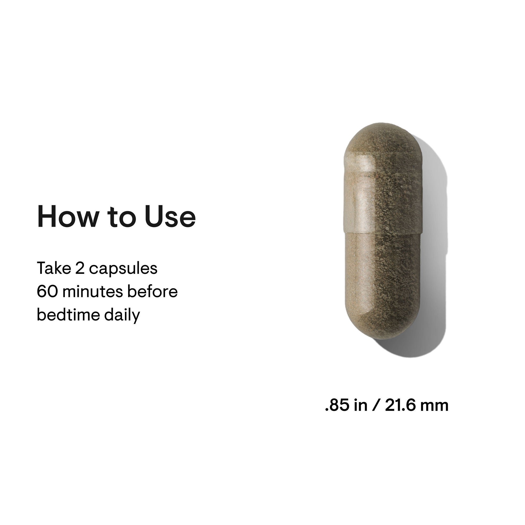 Thorne Research Inc - SF829 Sleep Aid THORNE® Deep Sleep Complex 60 per Bottle Capsule 500 mg - 200 mg - 100 mg Strength