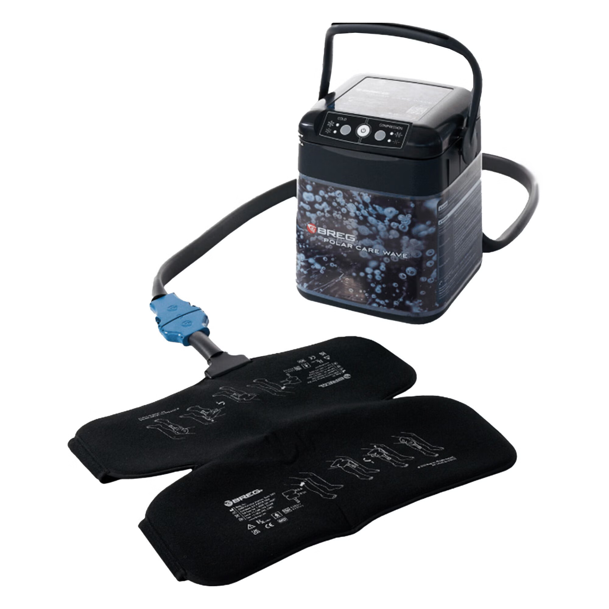 Breg - 100578-000 Cold Therapy Unit with Pad Polar Care Wave® Freestanding 9-1/10 X 9-1/10 X 10-4/5 Inch