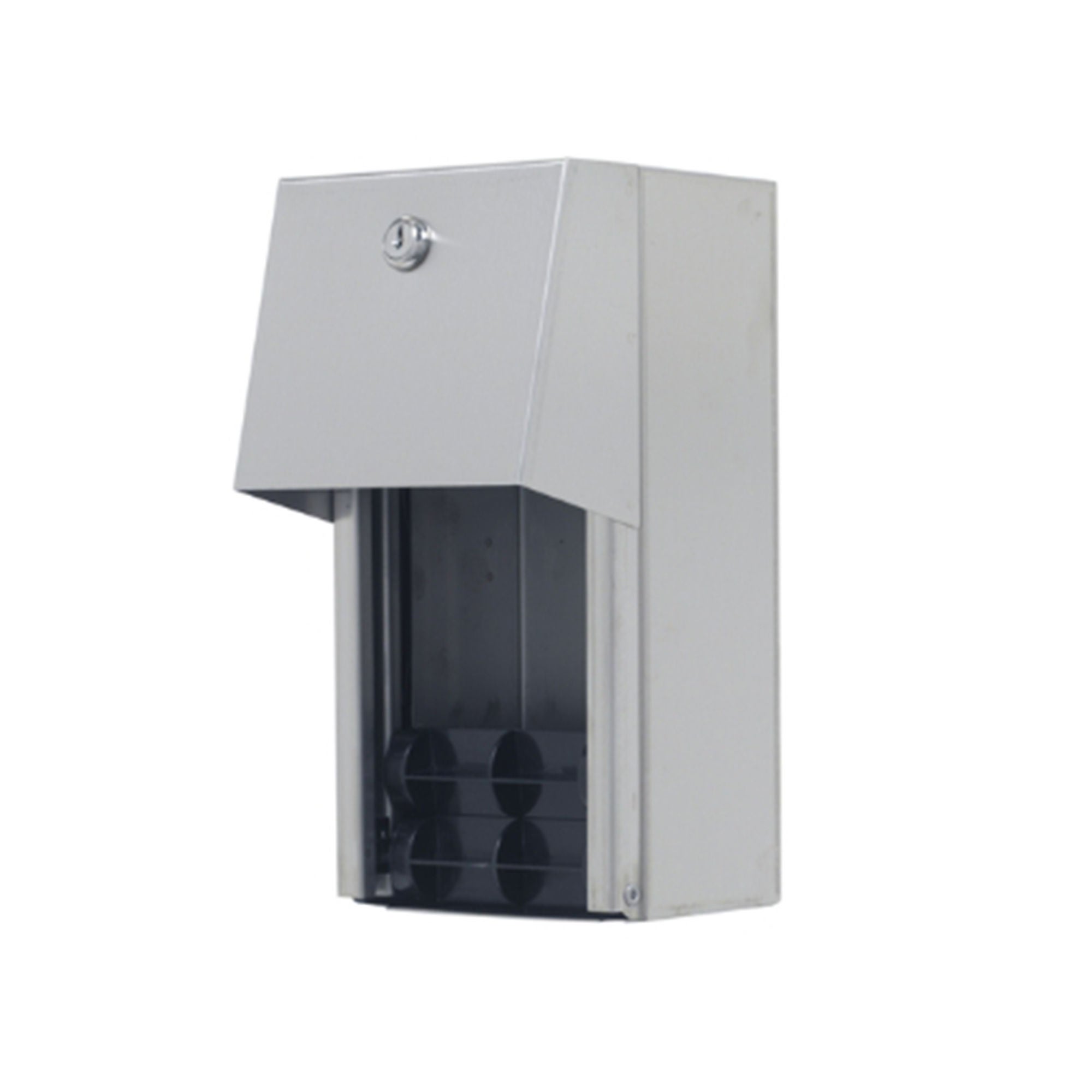 Georgia-Pacific Consumer Products LP - 57893 Toilet Paper Dispenser GP PRO Gray Steel Manual Pull 2 Rolls Wall Mount