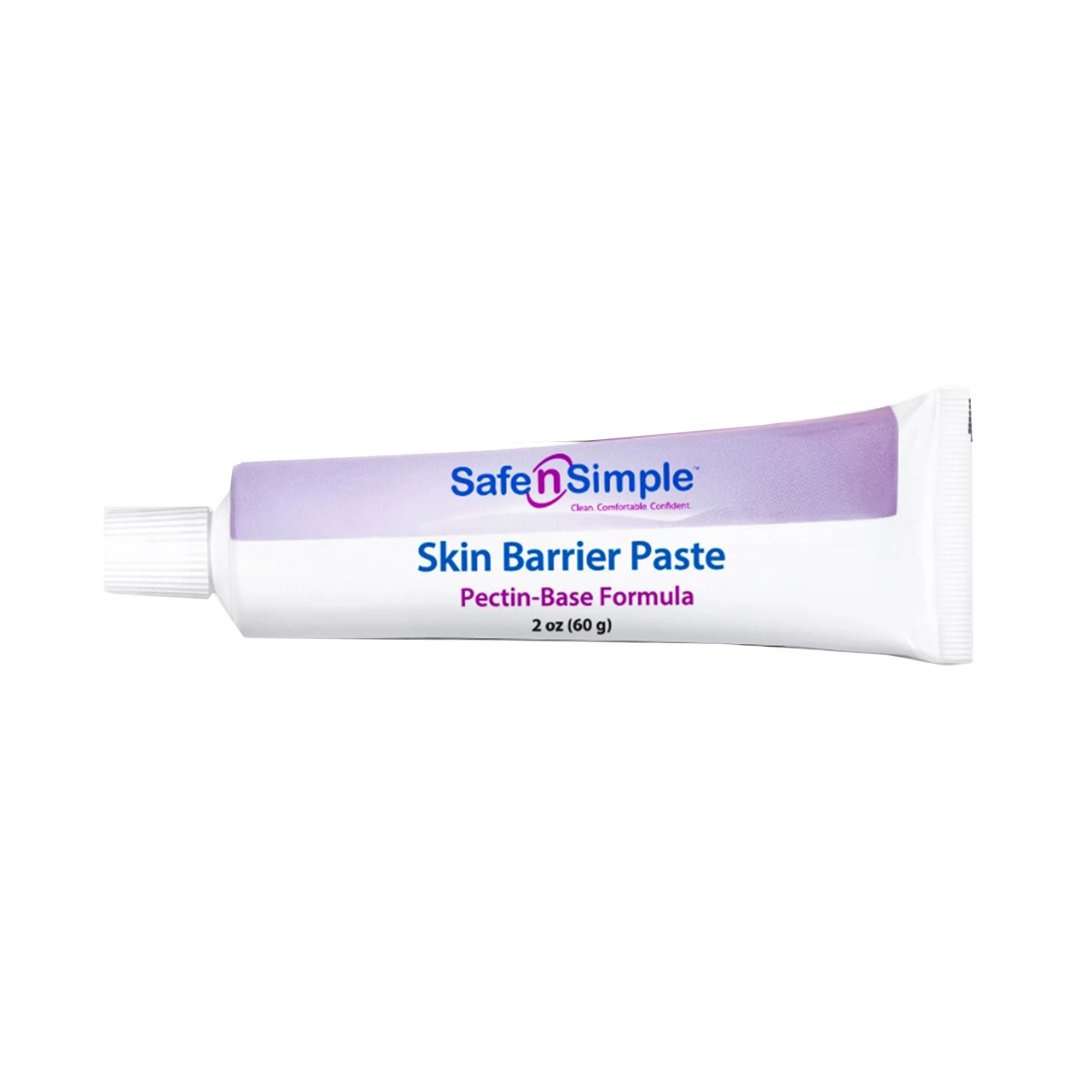 Safe N Simple - SNS92802 Ostomy Skin Barrier Paste Safe N Simple 2 oz. For Ostomy Use