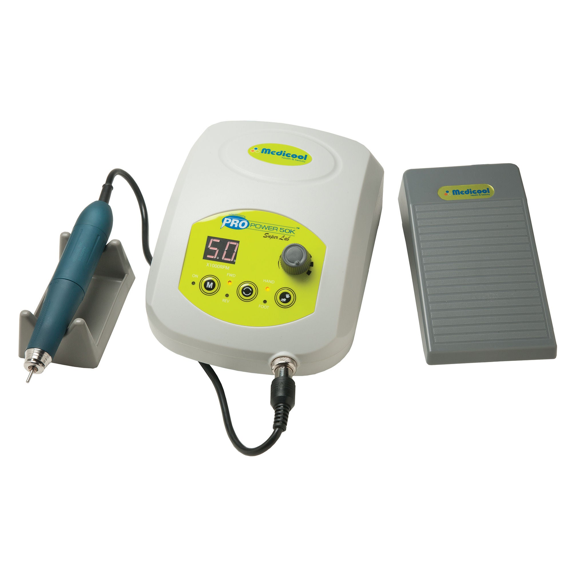 Medicool Inc - PP-50KSL Handpiece Dental Kit Pro Power® 50K Super Lab Twist Locking Chuck