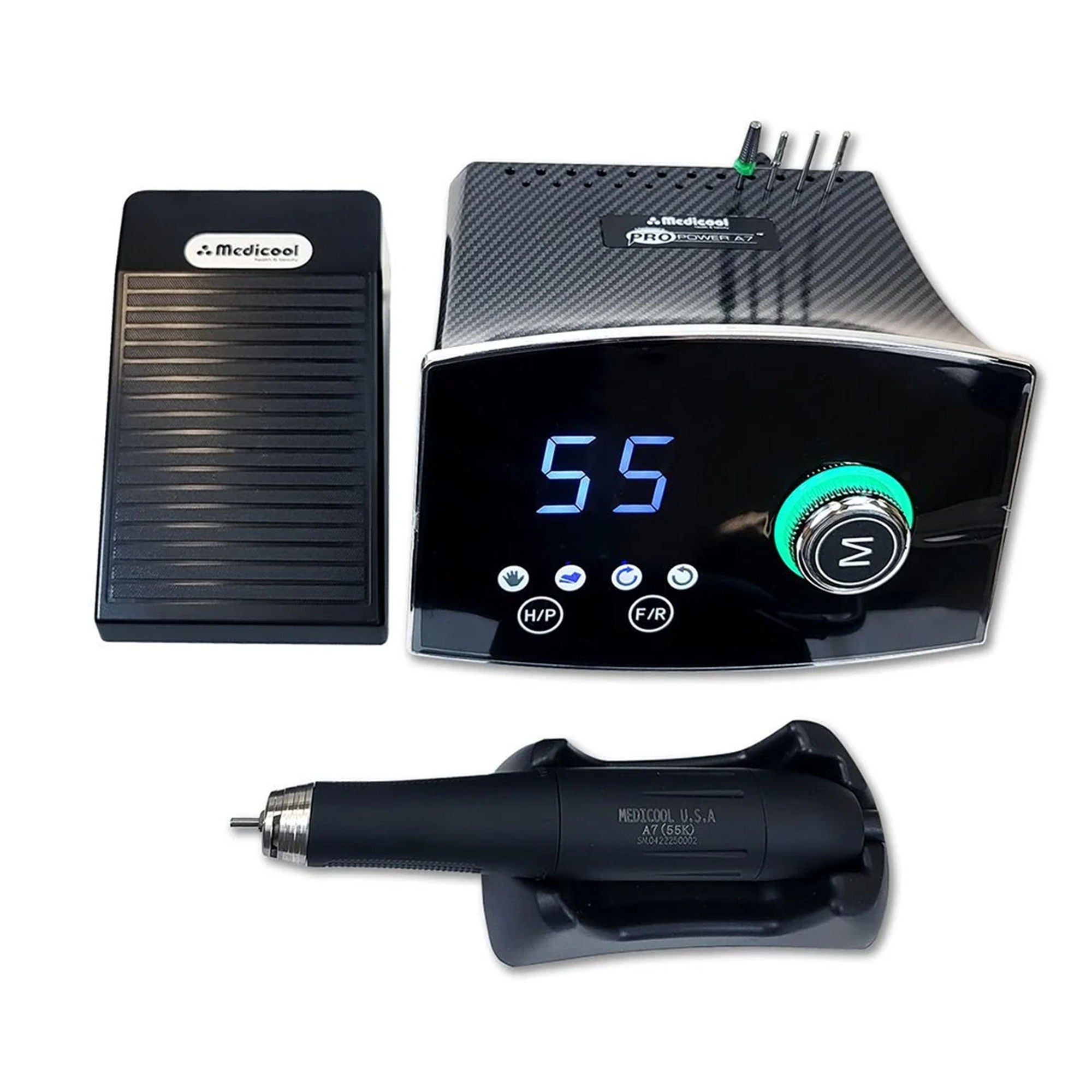 Medicool Inc - PP-A7 Handpiece Dental Kit ProPower® A7 Twist Locking Chuck