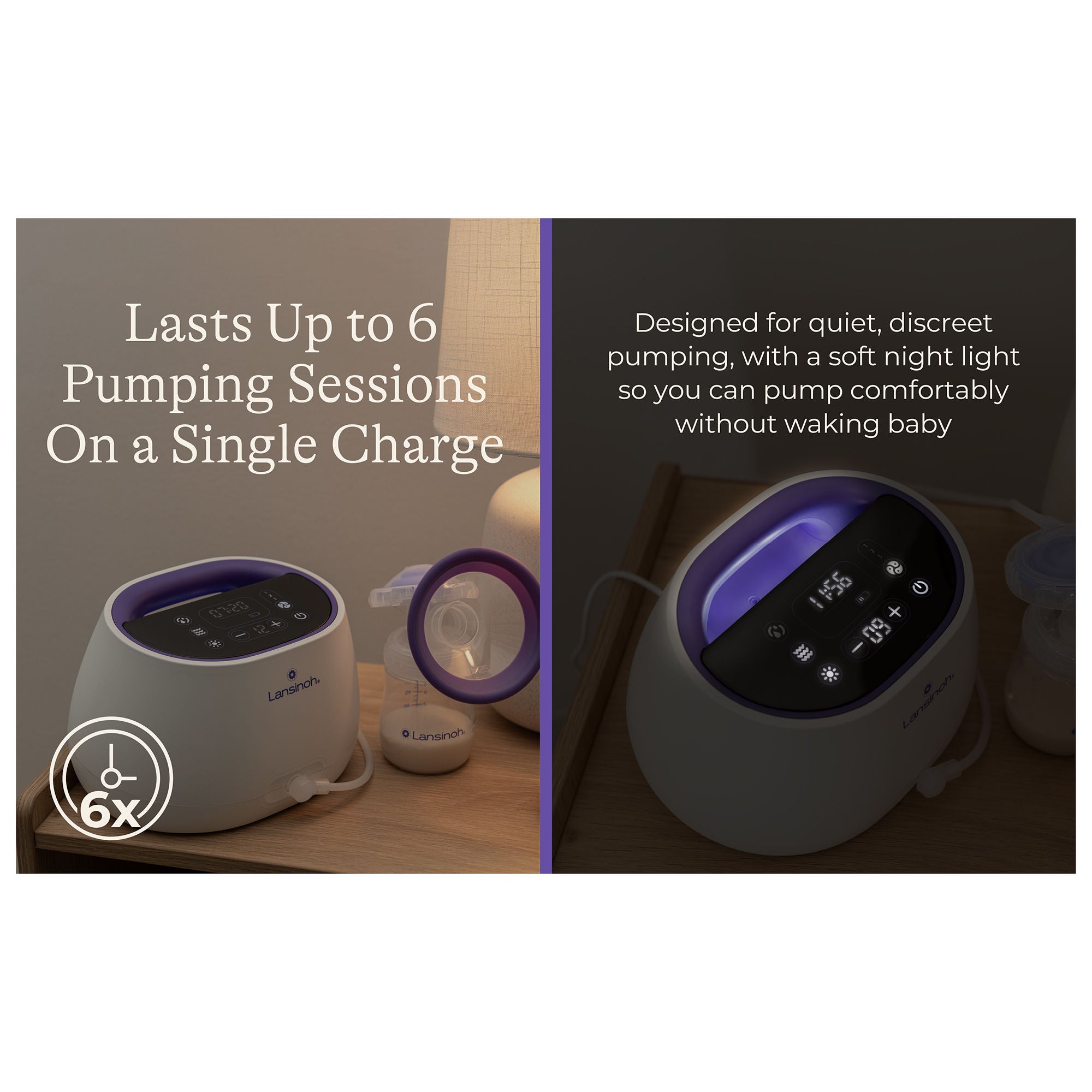 Emerson Healthcare - 54350 Double Electric Breast Pump NaturalWave®