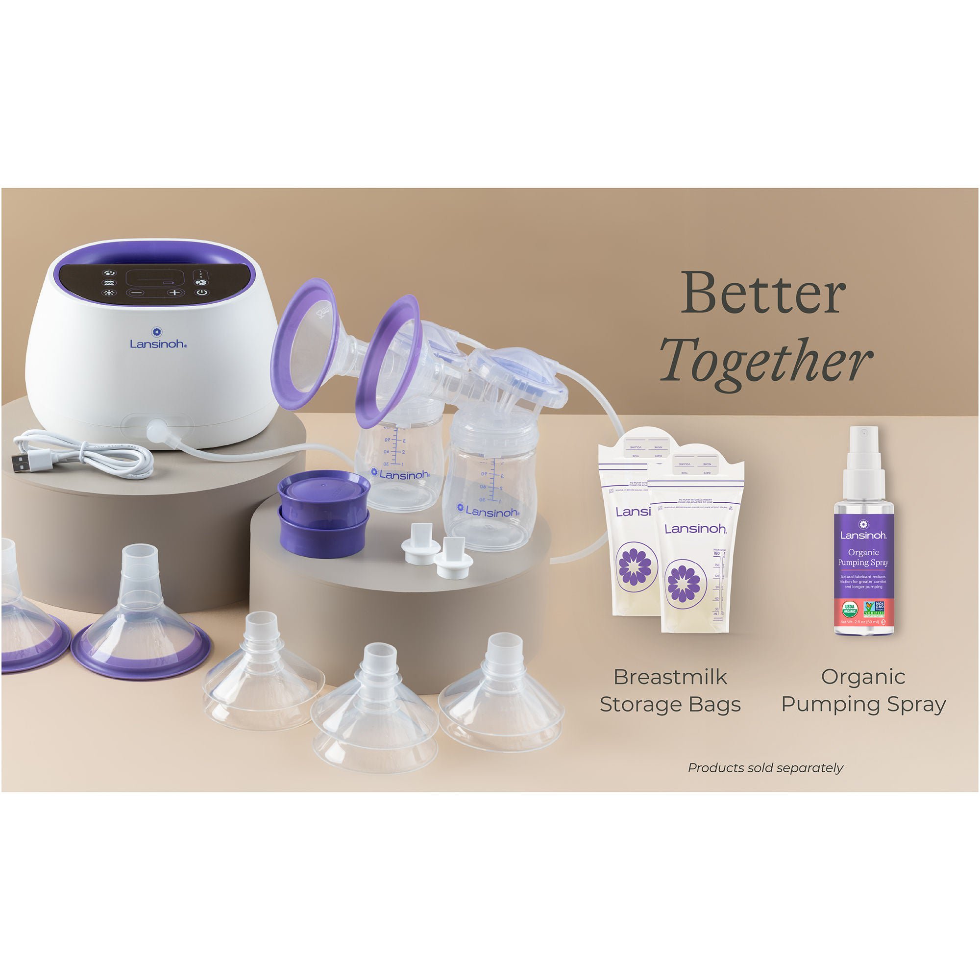 Emerson Healthcare - 54350 Double Electric Breast Pump NaturalWave®