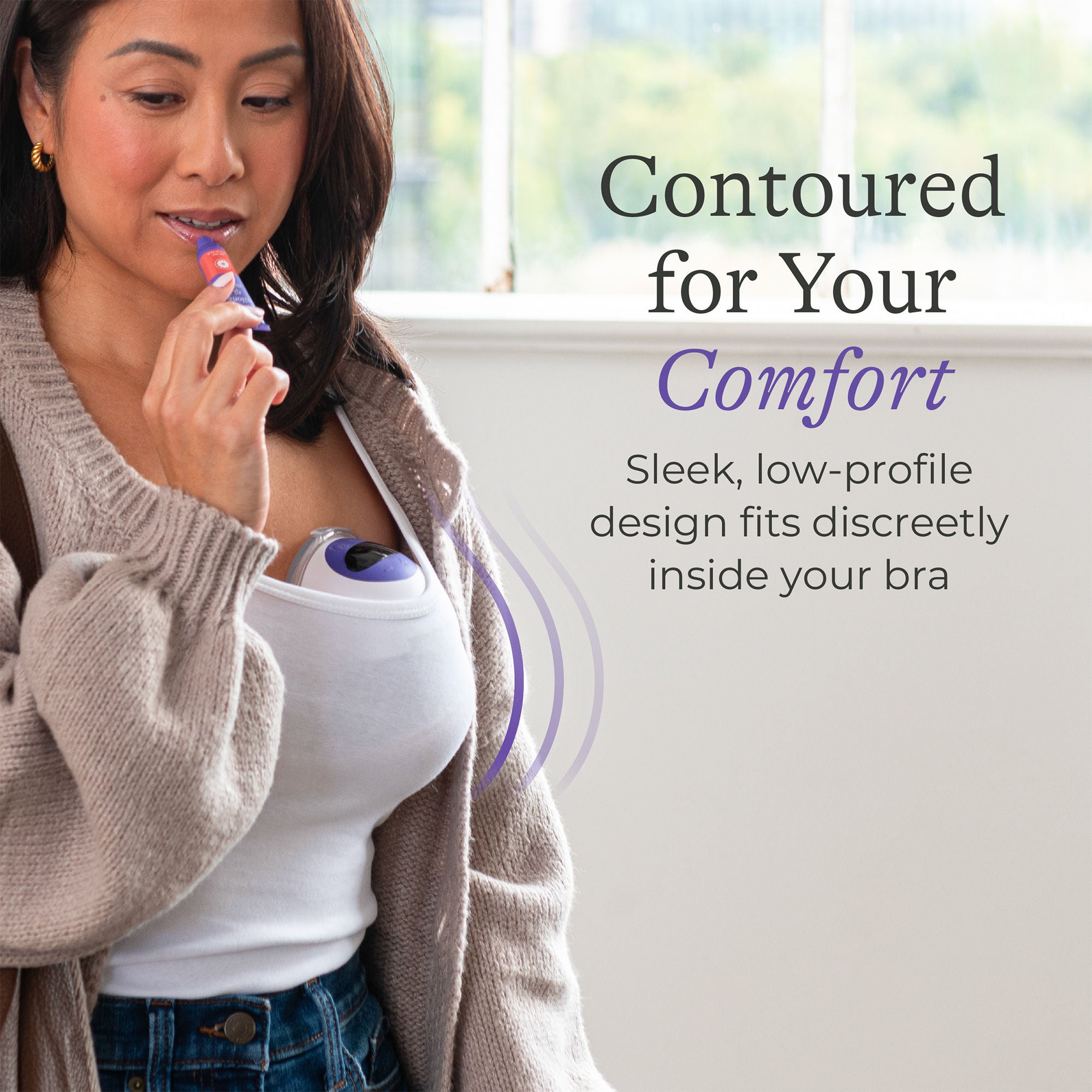 Emerson Healthcare - 53851 Wearable Electric Breast Pump DiscreetDuo™ Flow