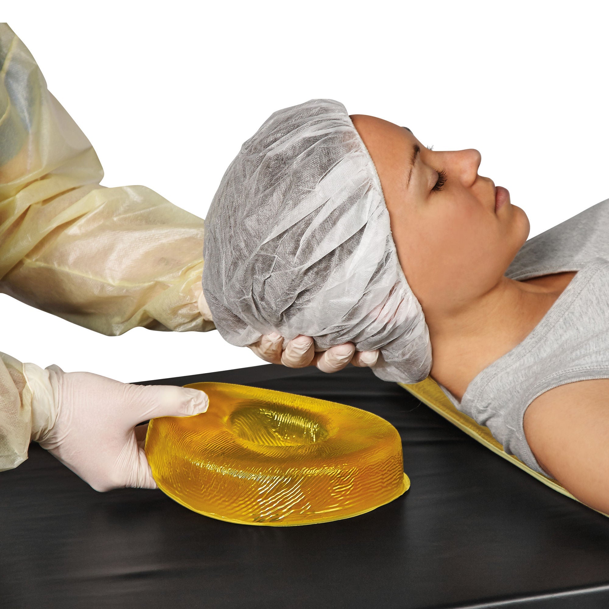 Alimed - 2970015220 Head Positioner Donut AliMed® AliGel™ 3 H X 8 W Inch Gel Freestanding