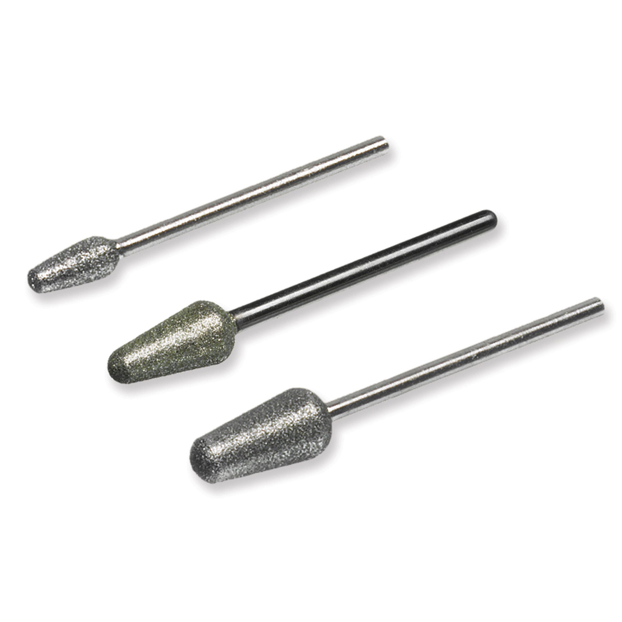 V. Mueller - 7819 Podiatry Bur Instrapac® 10 mm Diameter Stainless Steel with Diamond Grit Finish Bud Tip