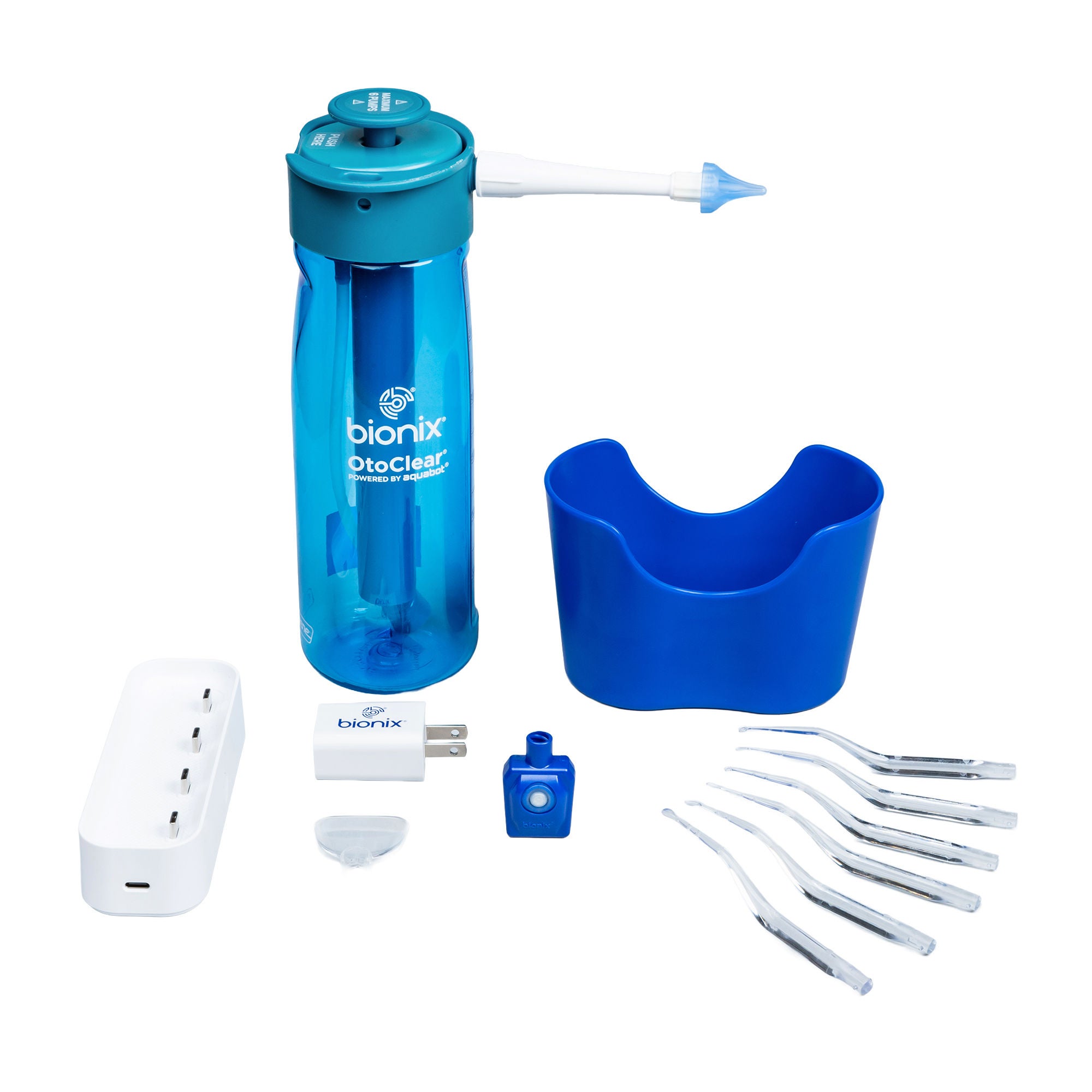 Bionix - 1002 Ear Curette Kit with Rechargeable Light OneLight™ Single-ended Handle Lighted Loop Tip