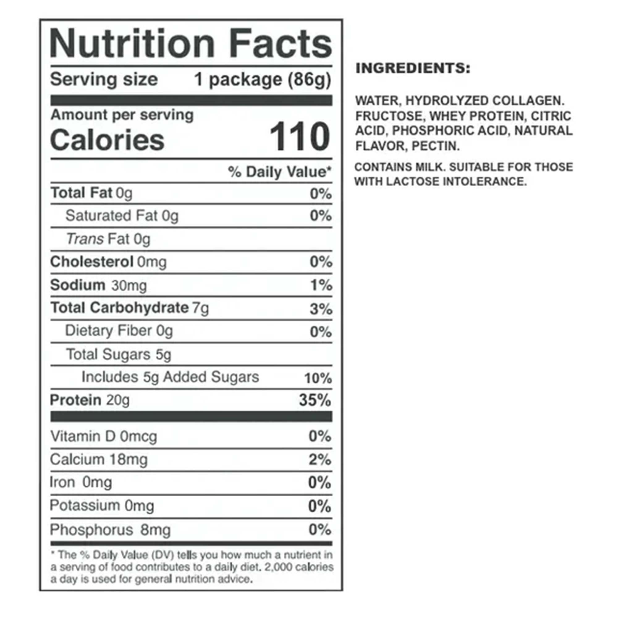 Vidafuel Inc - 02-622 Oral Supplement vidafuel® Protein Shot Berry Delight Flavor Liquid 2.5 oz. Pouch