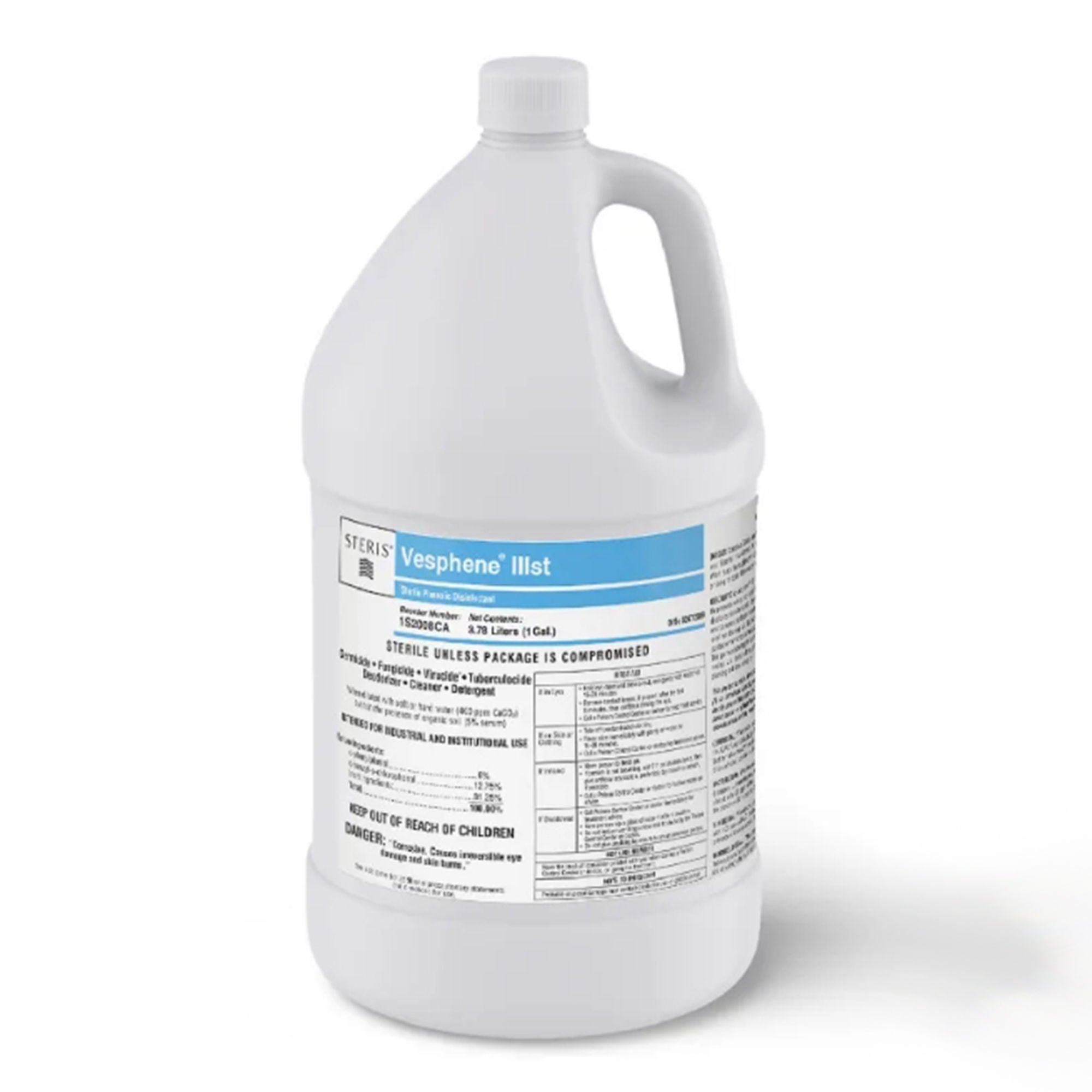 VWR International - 76303-150 Surface Disinfectant Cleaner Steris Vesphene® III Phenolic Based Manual Pour Liquid Concentrate 1 gal. Jug Scented Sterile