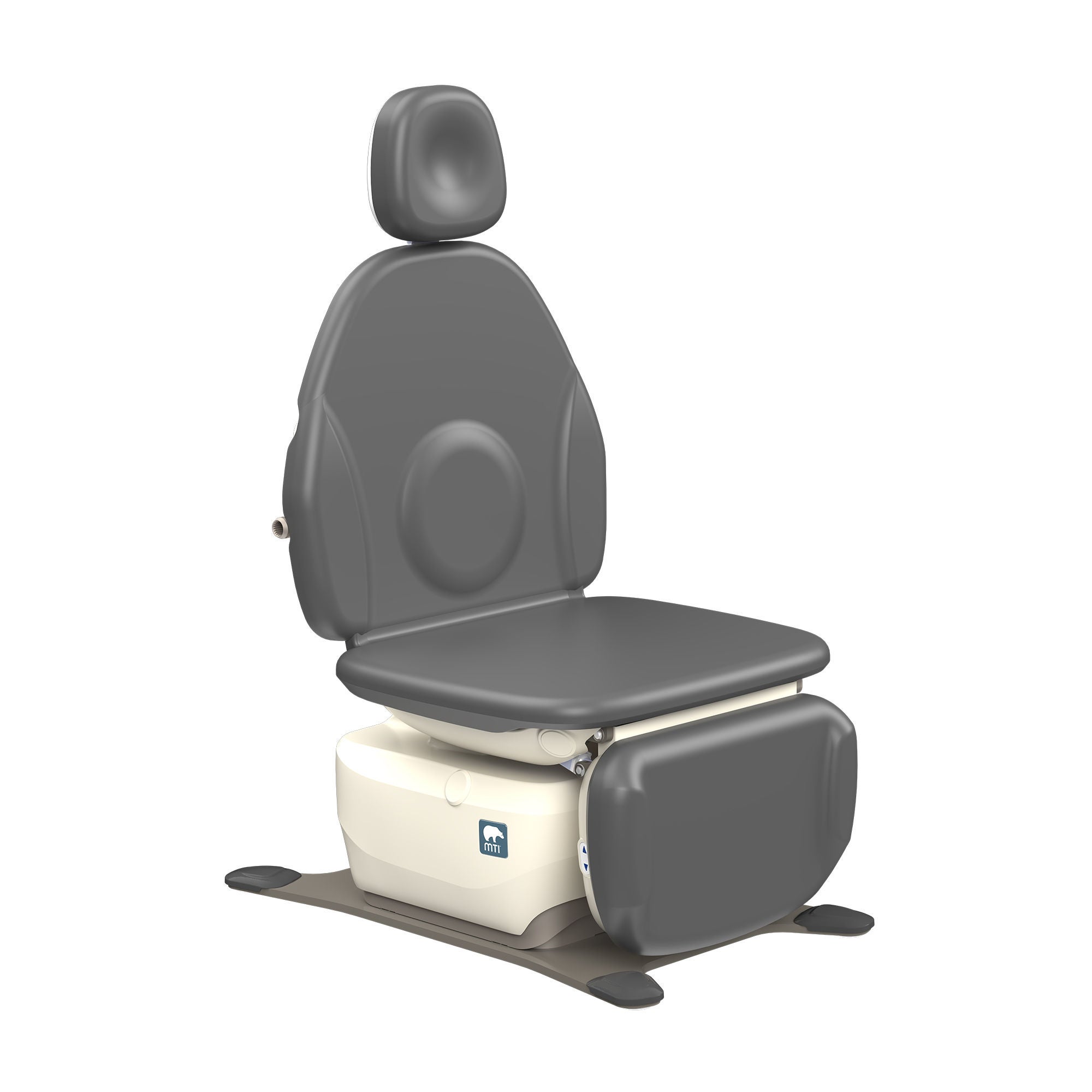Medical Technology Industries Inc - 830-17-004-80 Exam Chair MTI 17 to 35-1/4 Inch Seat Height Steel Frame