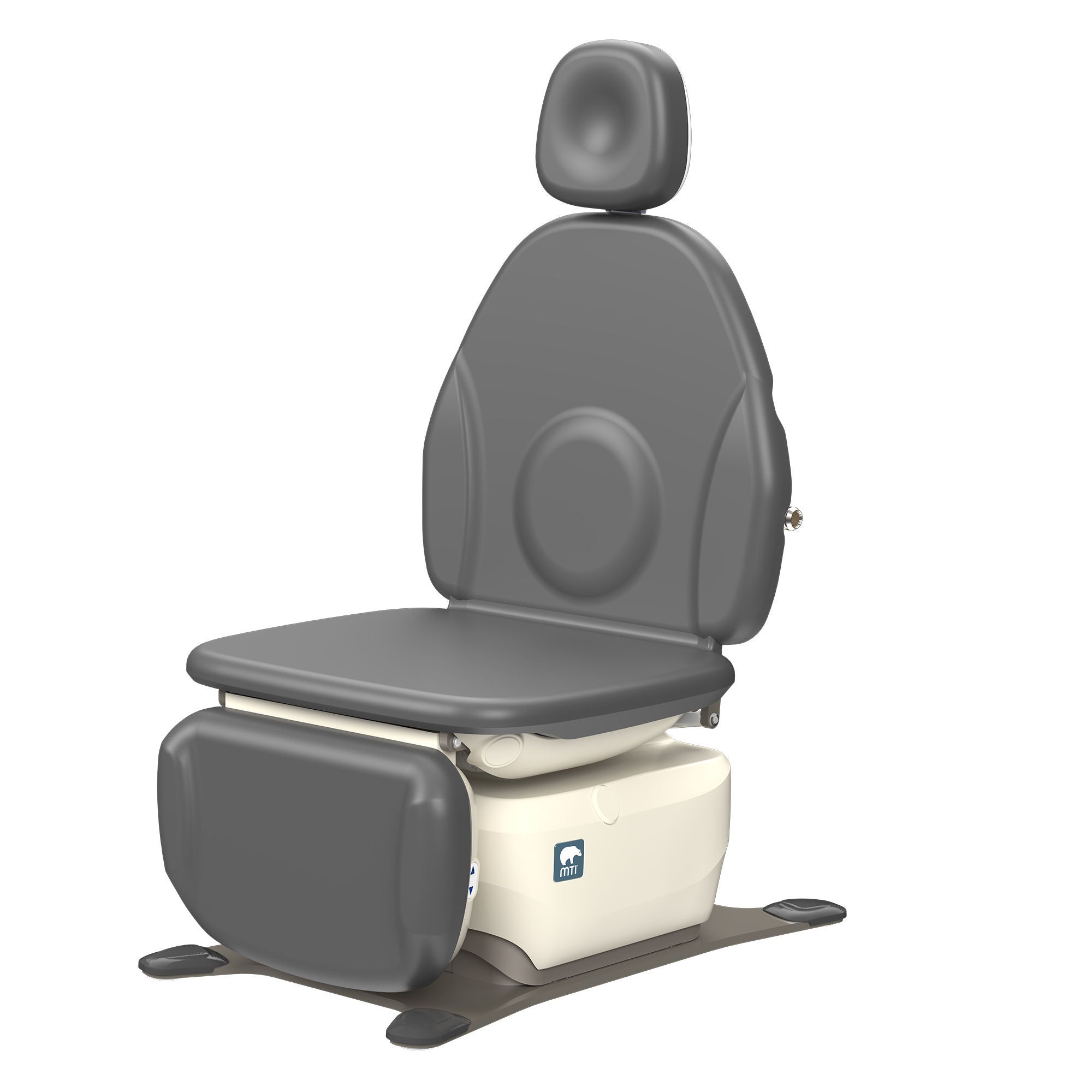Medical Technology Industries Inc - 830-17-004-80 Exam Chair MTI 17 to 35-1/4 Inch Seat Height Steel Frame