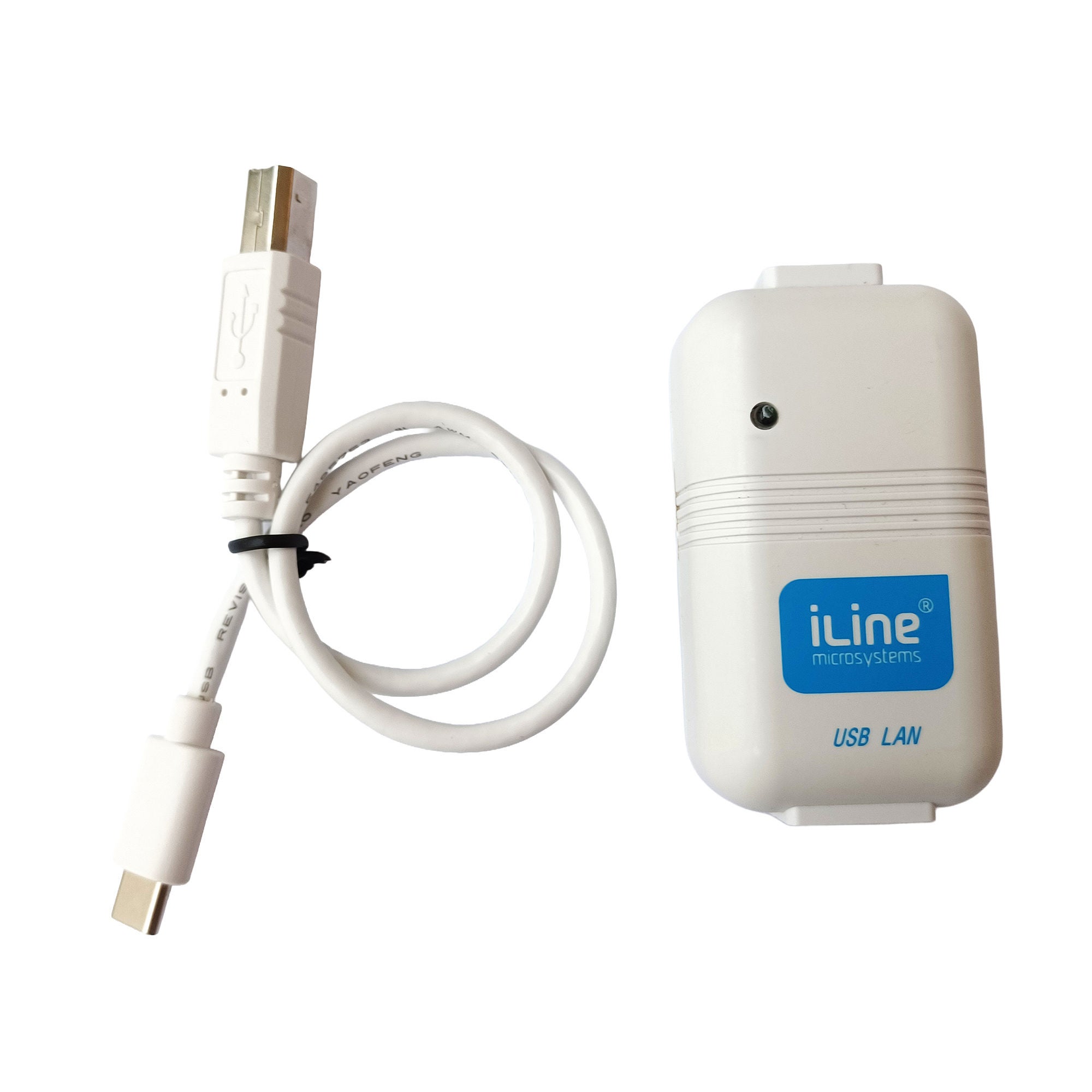 iLine Microsystems Inc - KEQ0001AD USB-C to Ethernet Adaptor microINR For microINR Expert Meter