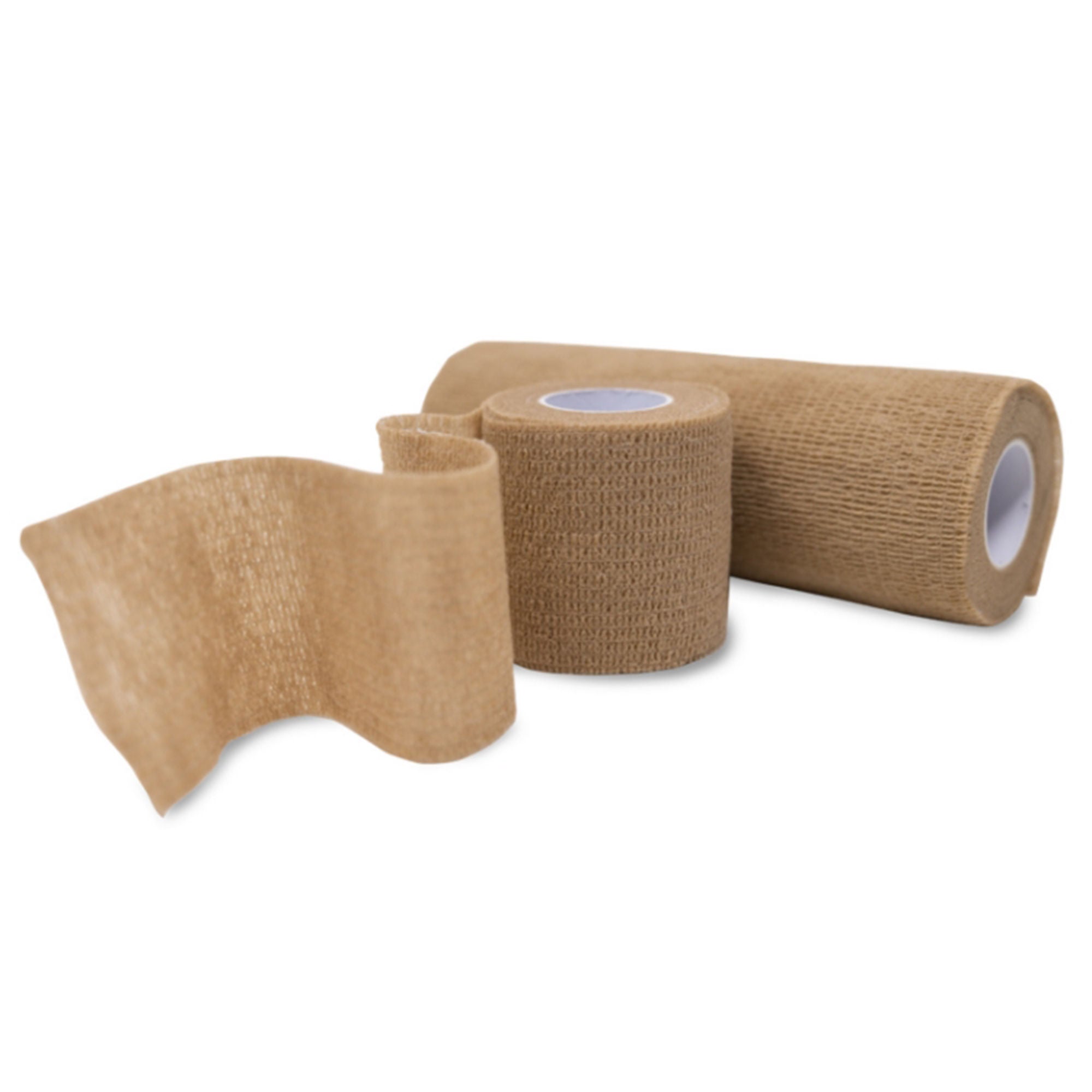 Tronex International Inc - TCB0105C Cohesive Bandage Tronex® 1 Inch X 5 Yard Rolled Self-adherent Closure Tan NonSterile Standard Compression