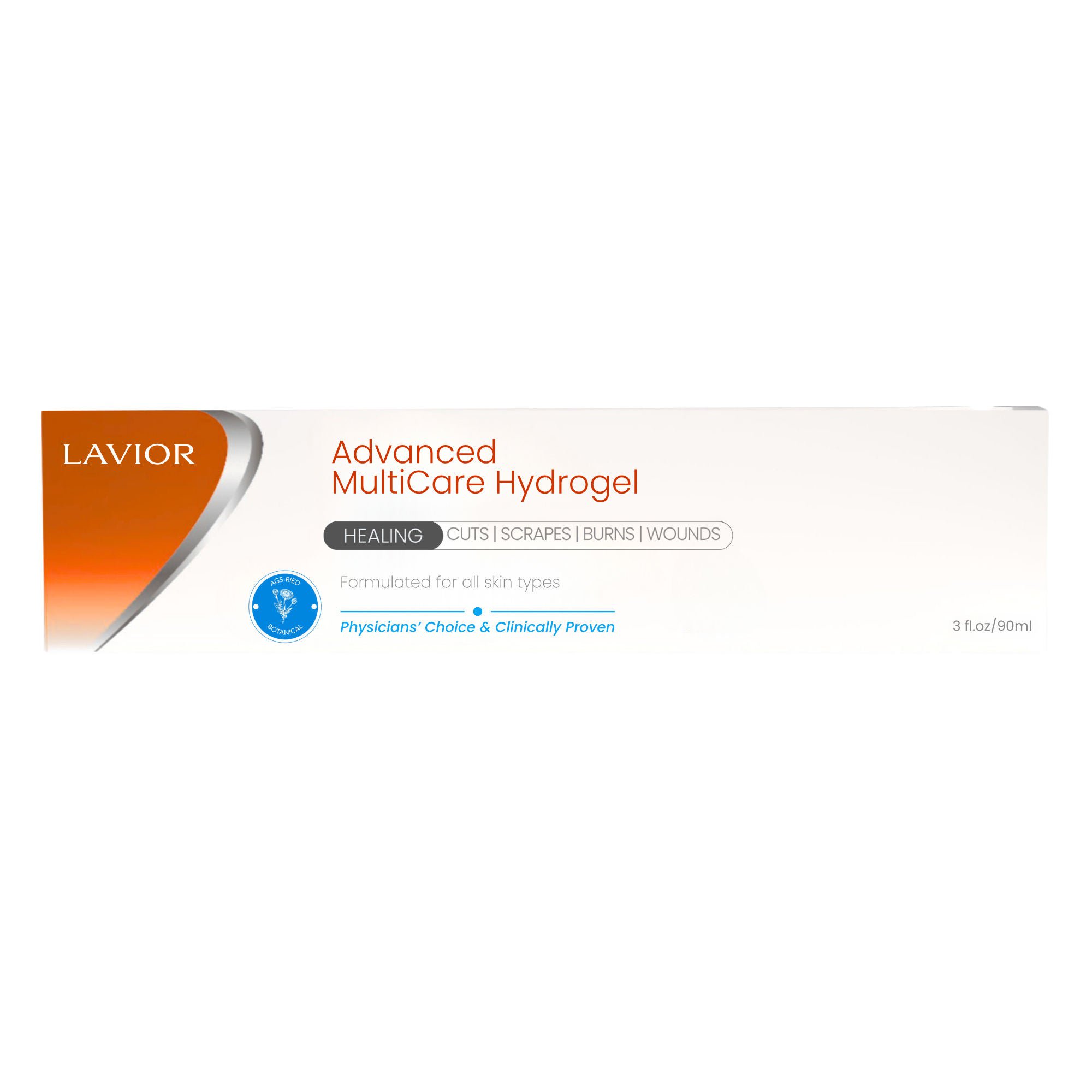 Lavior Pharma Inc - AMWG30US1 Hydrogel Dressing Lavior® Advanced Multicare 3 oz. Gel / Amorphous NonSterile