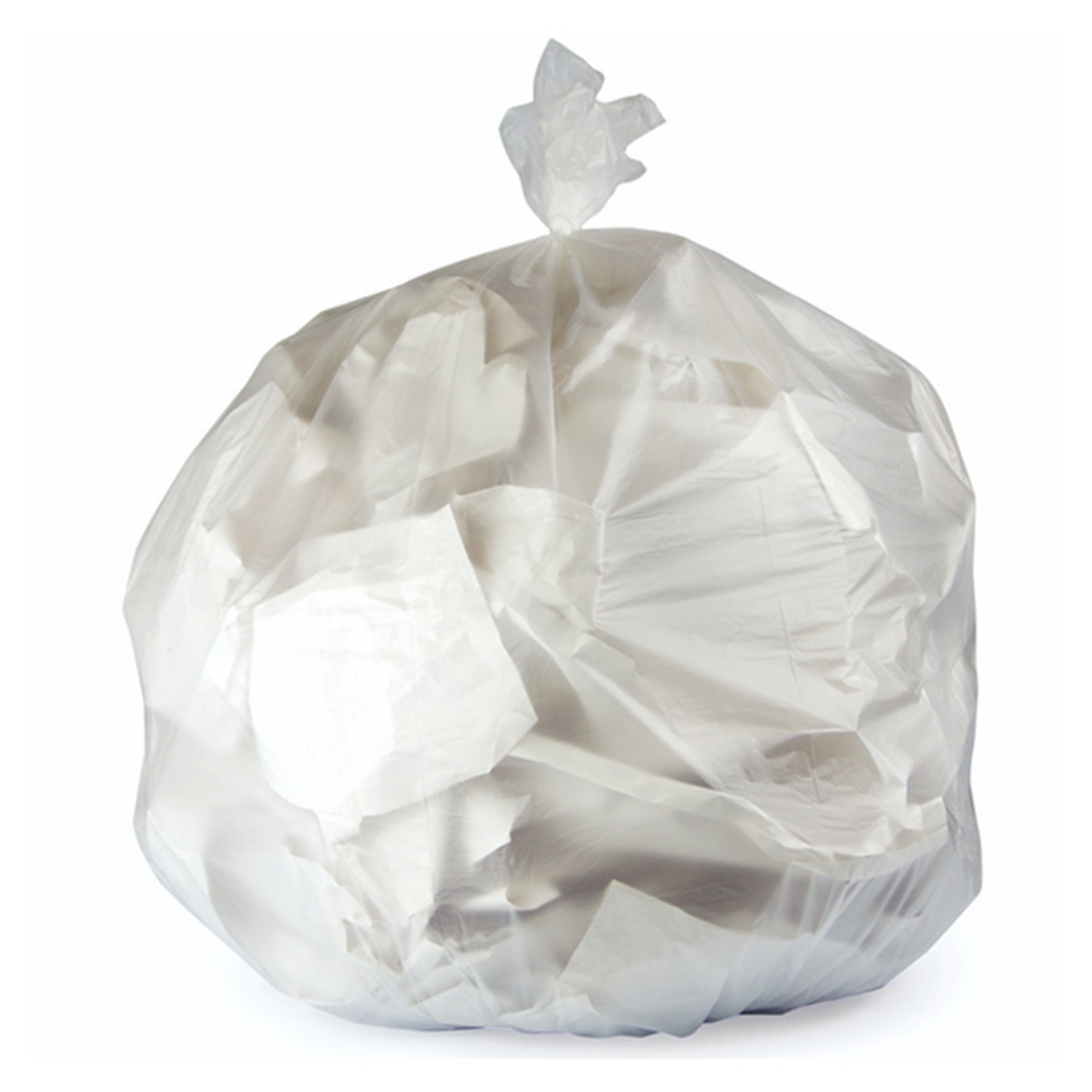 R3 LLC - 78000102 Trash Bag Right Choice® 40 to 45 gal. 16 Mic. 40 X 48 Inch Natural Star Seal Bottom Dispenser Box