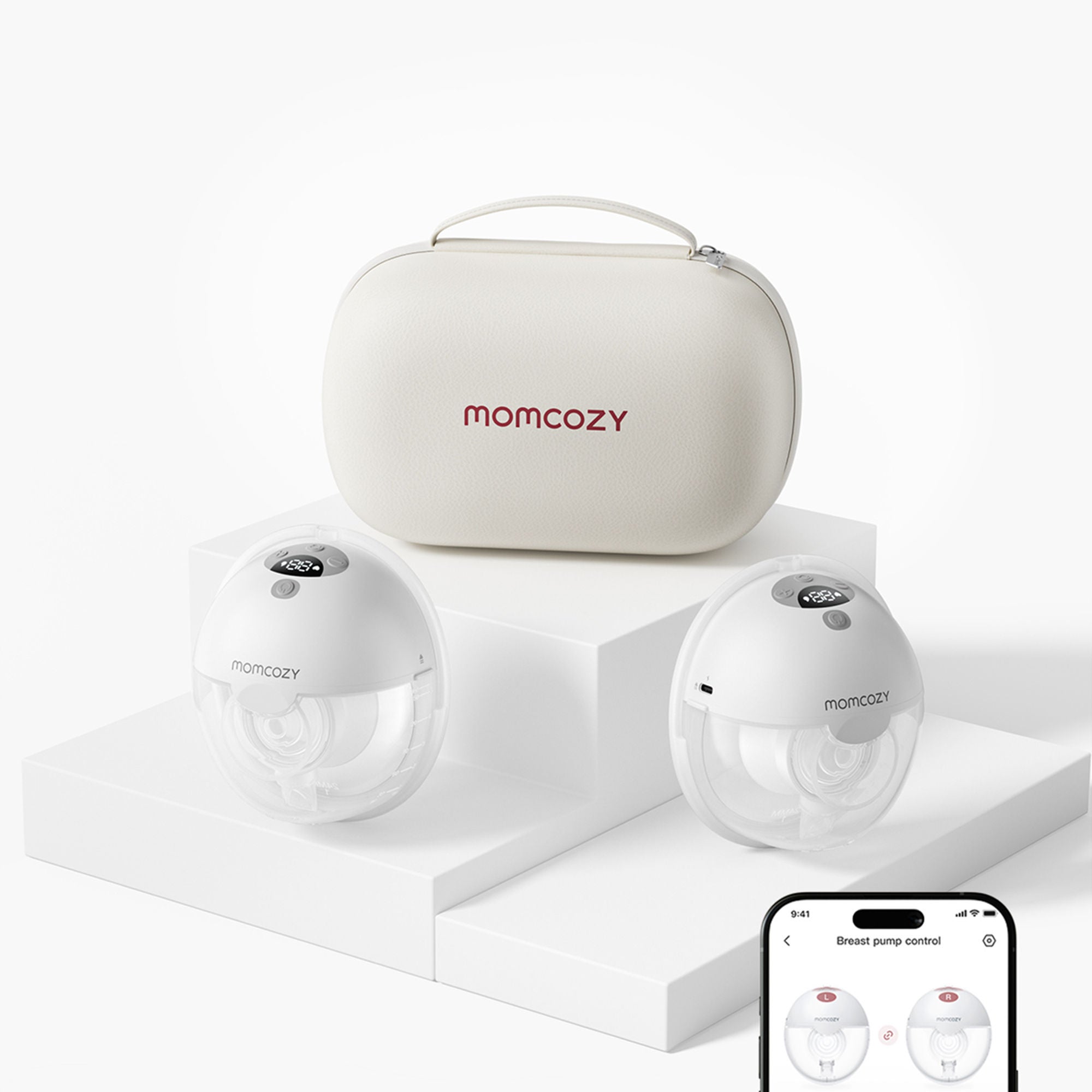 Root Technology Ltd - BP380-GR71000B00103-C Hands Free Double Electric Breast Pump Momcozy M5 Smart