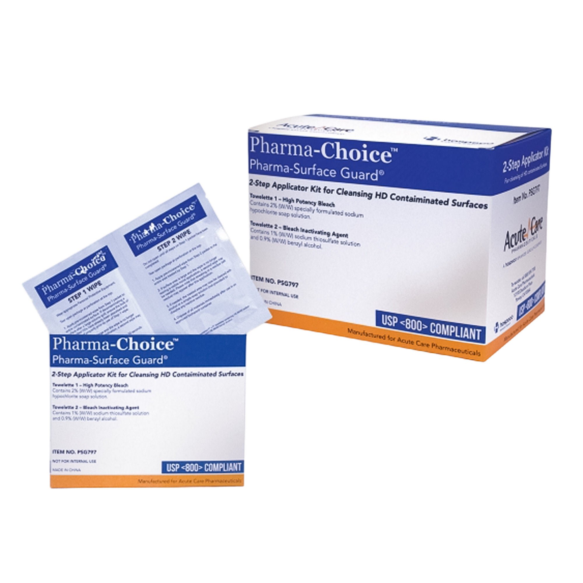 Pharma-Surface Guard Surface Disinfectant Cleaner Kit PSG797 by Acute Care Pharmaceuticals