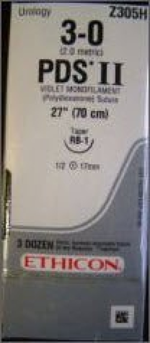 J & J Healthcare Systems - Z305H PDS™ II Suture with Needle