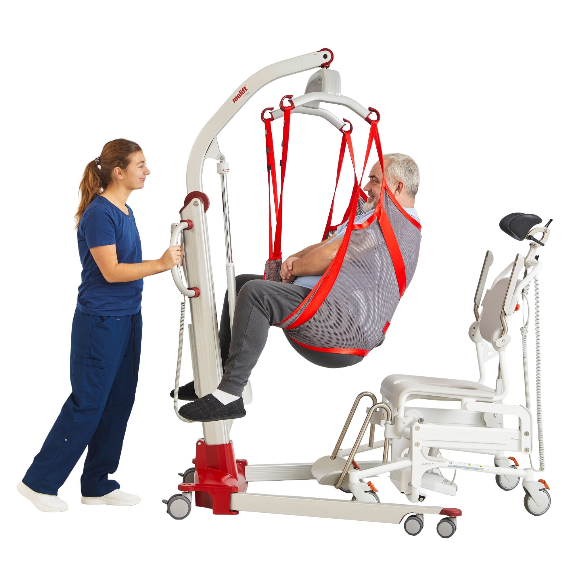 DT Davis Enterprises Ltd - N1501 Patient Lift Molift Mover 300 660 lbs. Weight Capacity Battery
