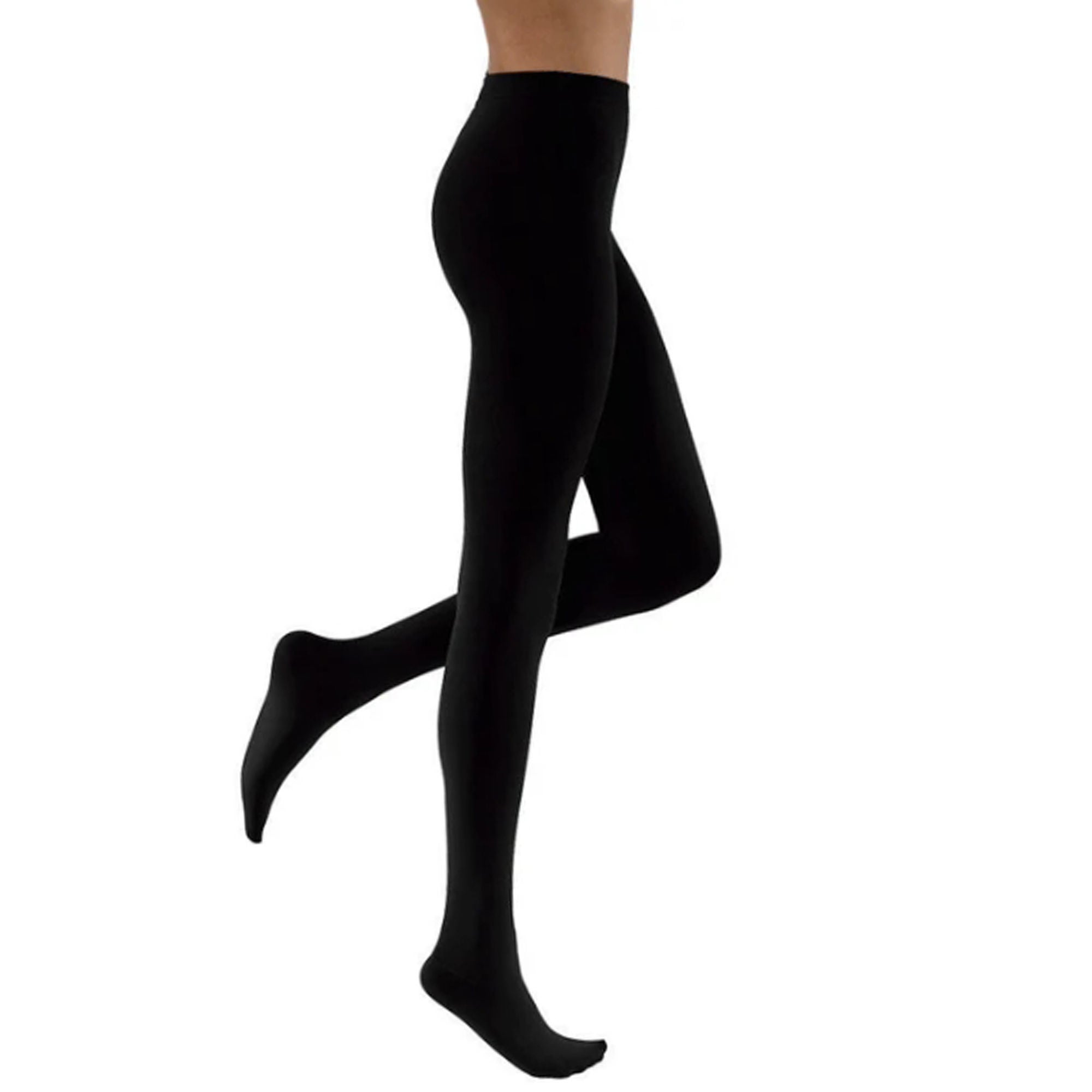 BSN Medical - 6038425 Compression Stocking JOBST® Relief Waist High Medium / Petite Black Closed Toe