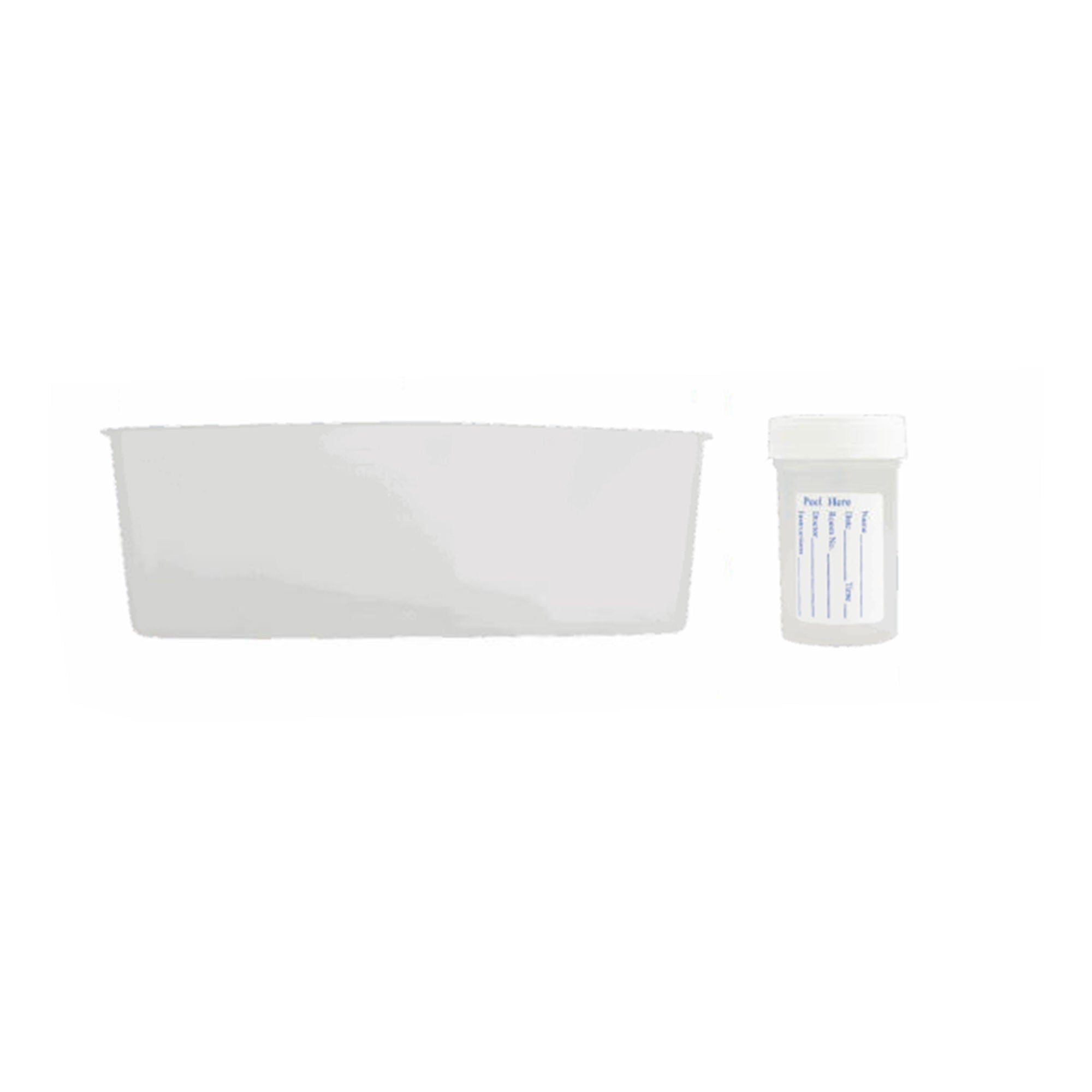 HR Healthcare - RTS14 Intermittent Catheter Tray TruCath® Straight Tip 14 Fr. Without Balloon Red Rubber