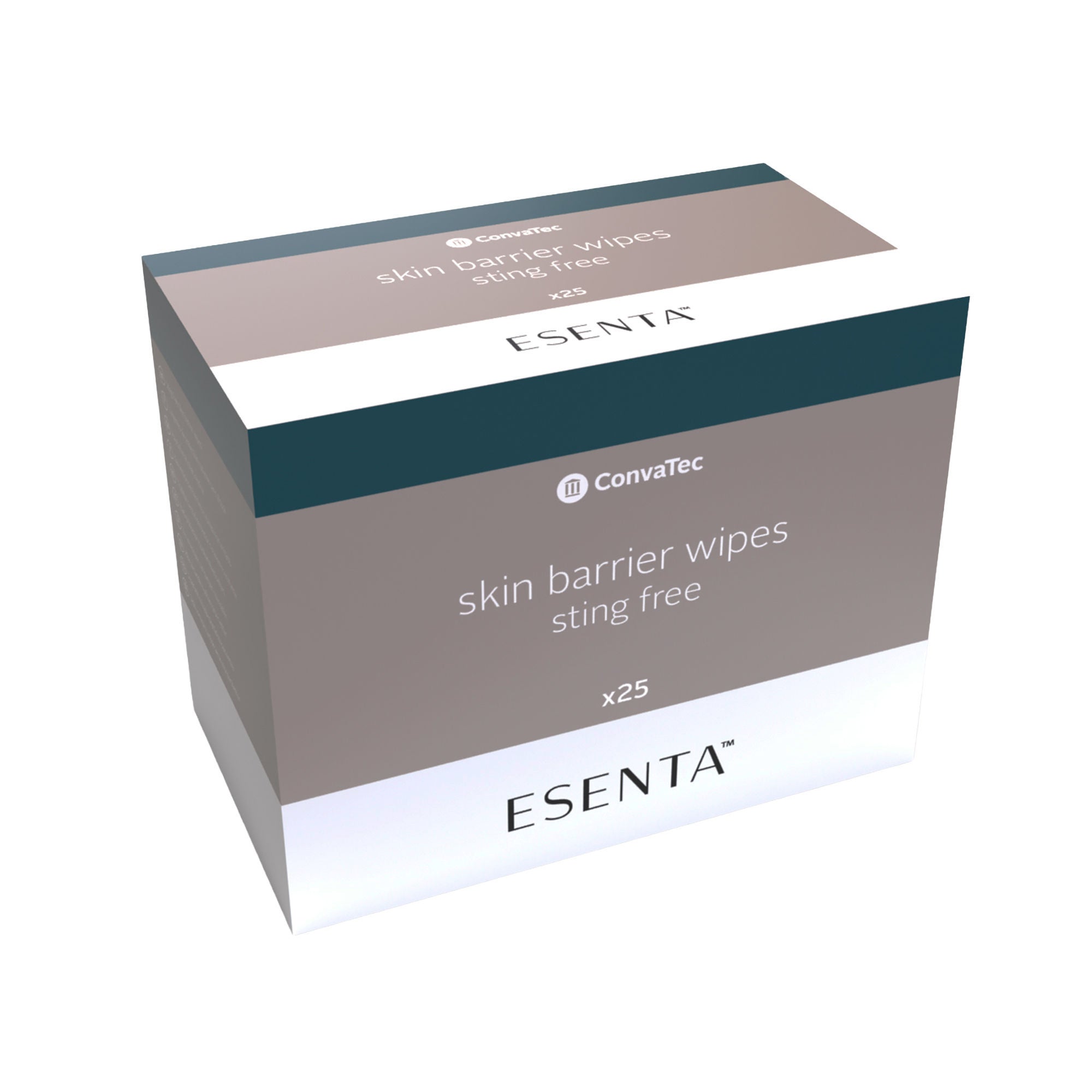 ConvaTec - 423392 Skin Barrier Wipe Esenta™ Sting Free Individual Packet NonSterile