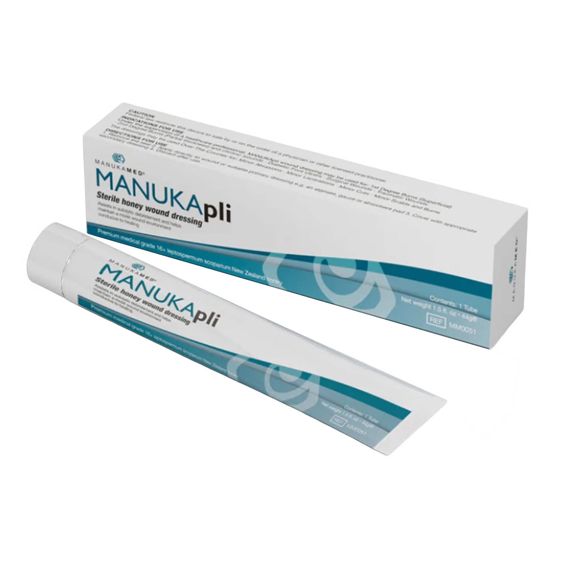 Manukamed - MM0049 Honey Wound Dressing MANUKApli 0.5 oz. Paste Sterile